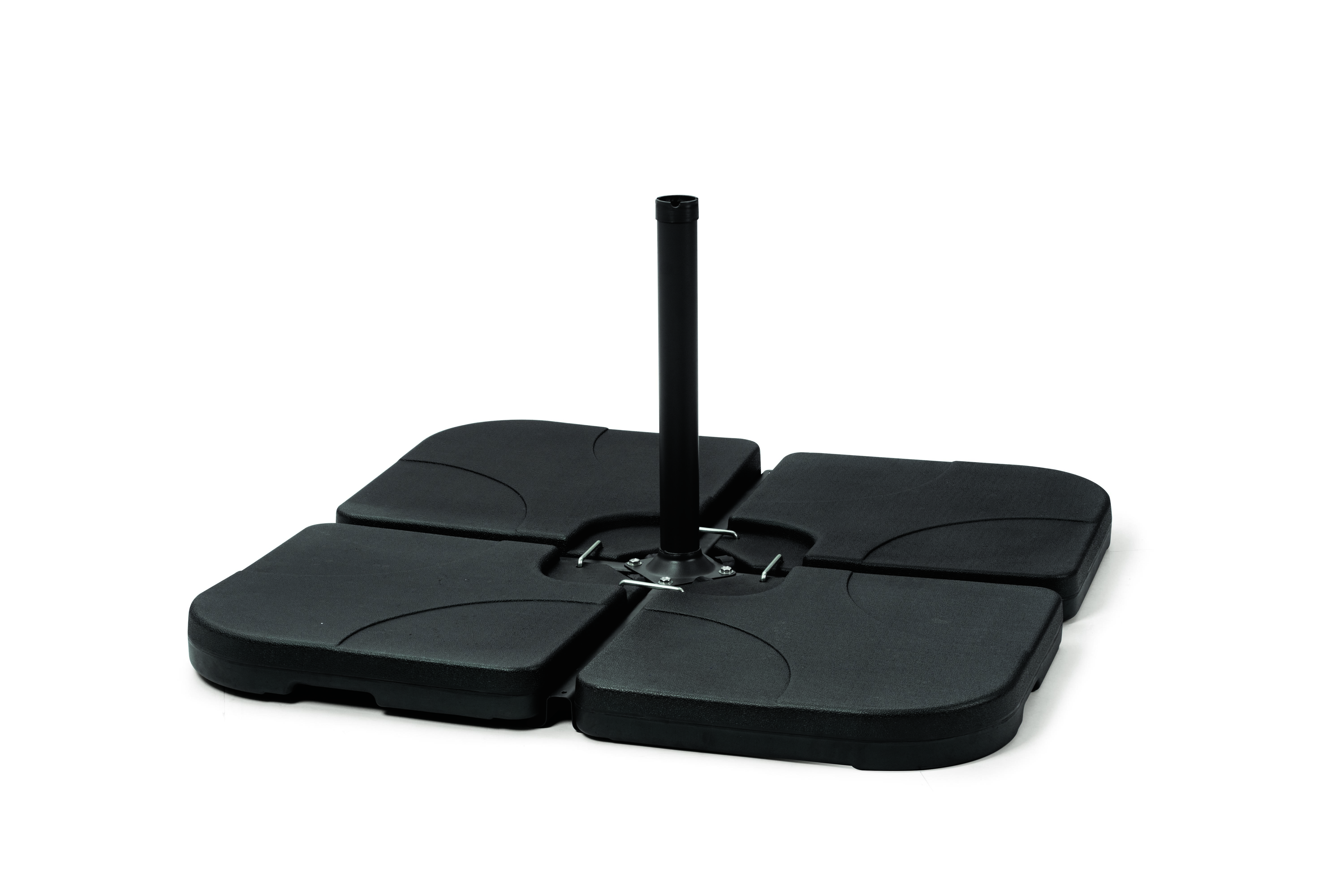 Изображение товара Квадратная подставка для зонта с резервуаром для воды и песка 60/80л