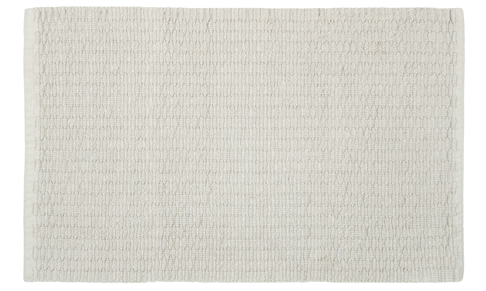 Изображение товара Коврик для ванной Fischer 50х80 см противоскользящий текстильный бежево-серый Musk
