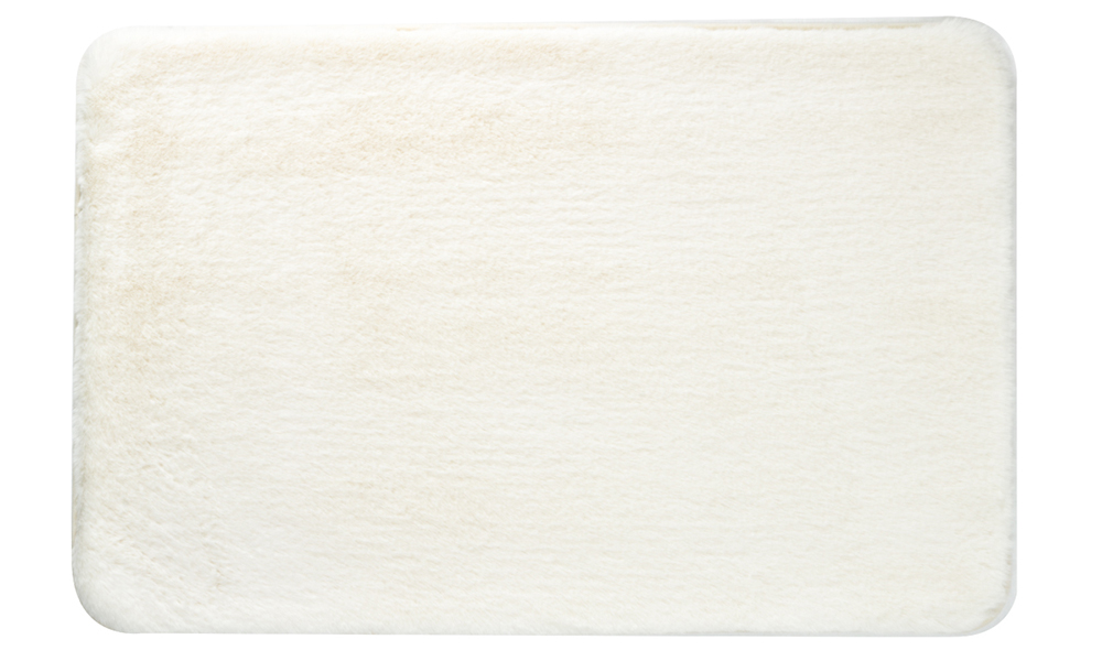 Изображение товара Коврик для ванной бежевый 50х80 см противоскользящий латекс ворсовый