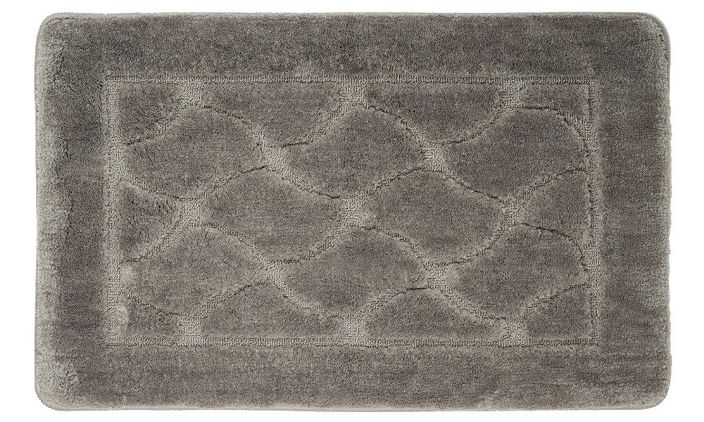 Изображение товара Коврик для ванной 1-ый коричневый link 50х80 см с противоскользящей основой