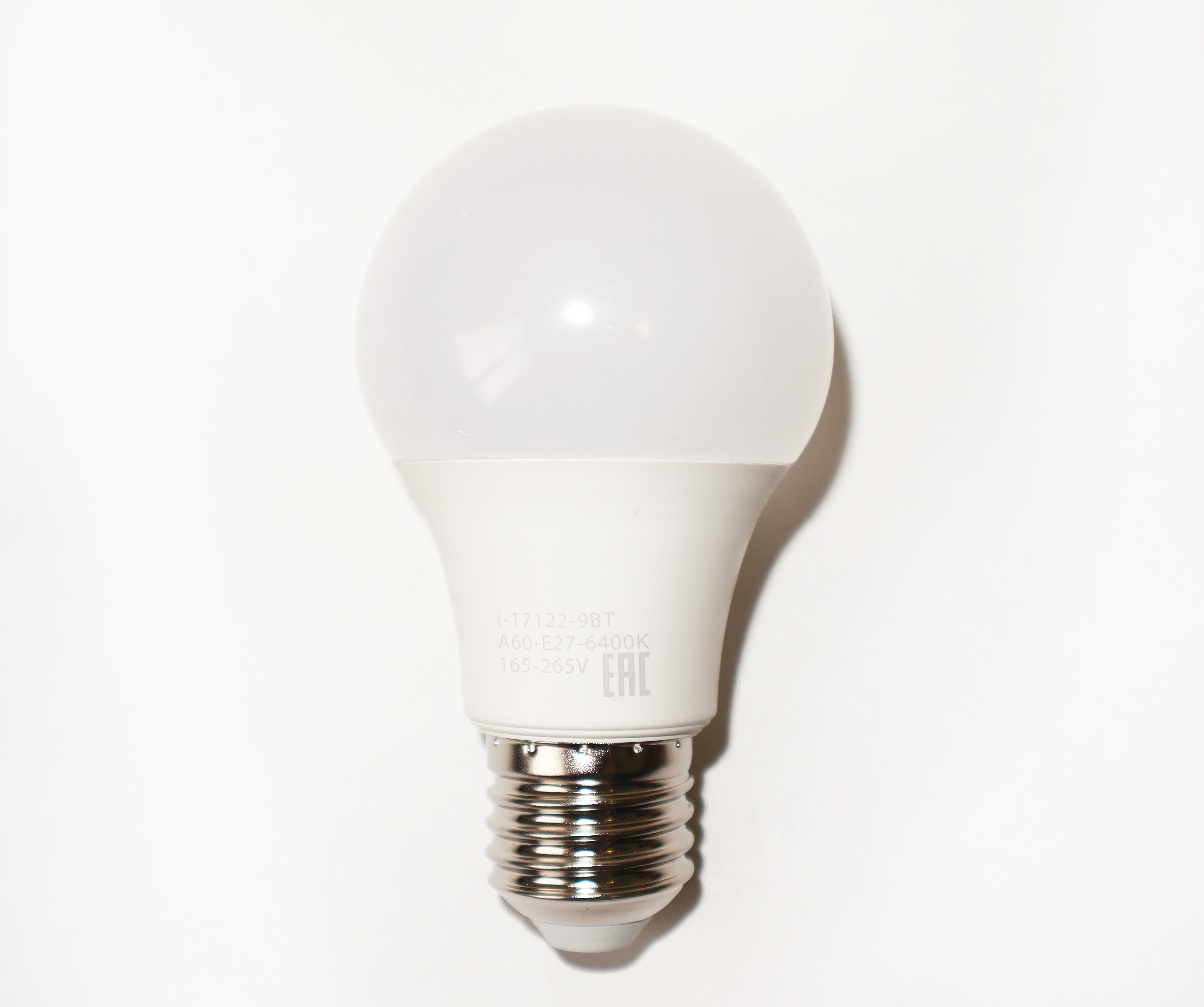 Изображение товара Светодиодная лампа i-17122 9Вт 6400К 165-265V А60 Е27