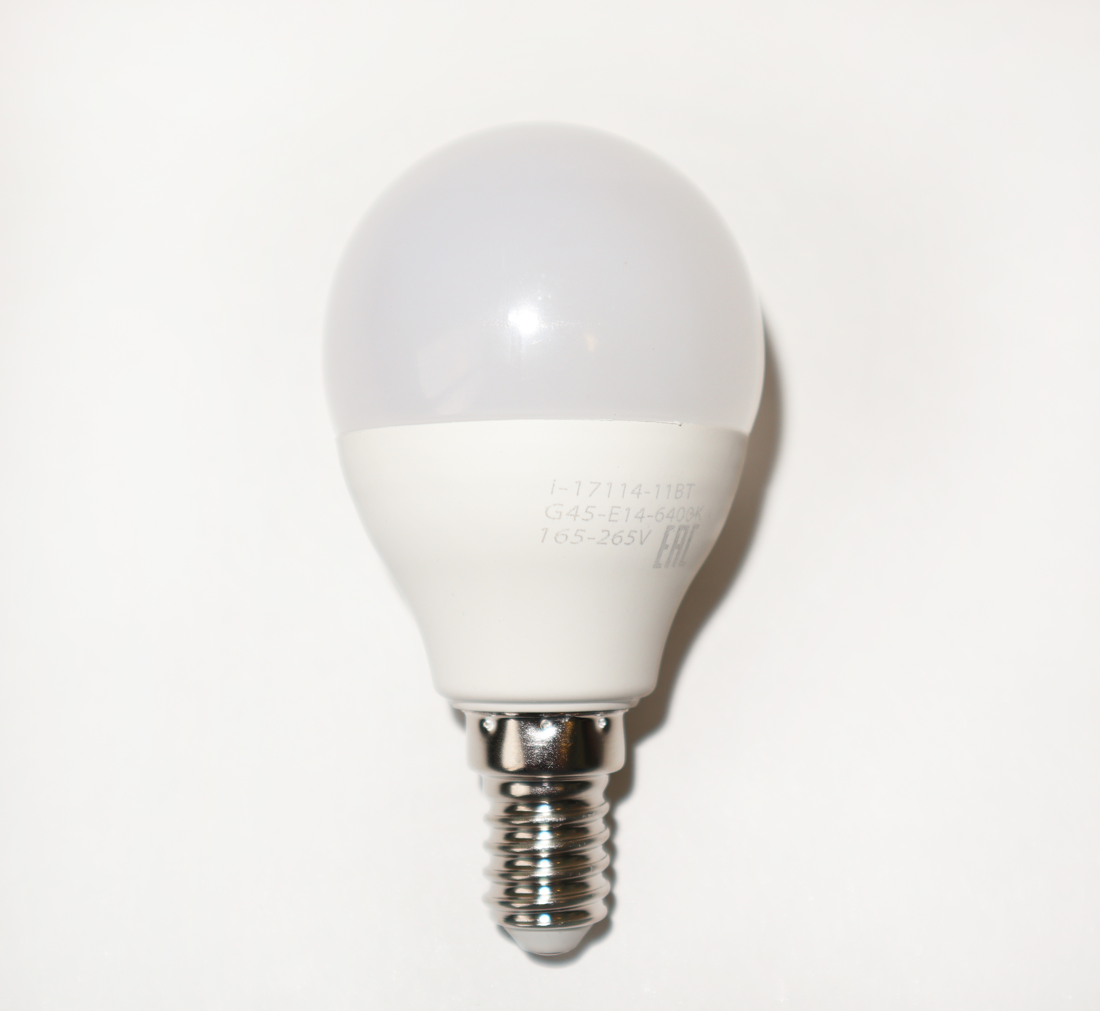 Изображение товара Светодиодная лампа i-17114 11Вт 6400К 165-265V G45 Е14