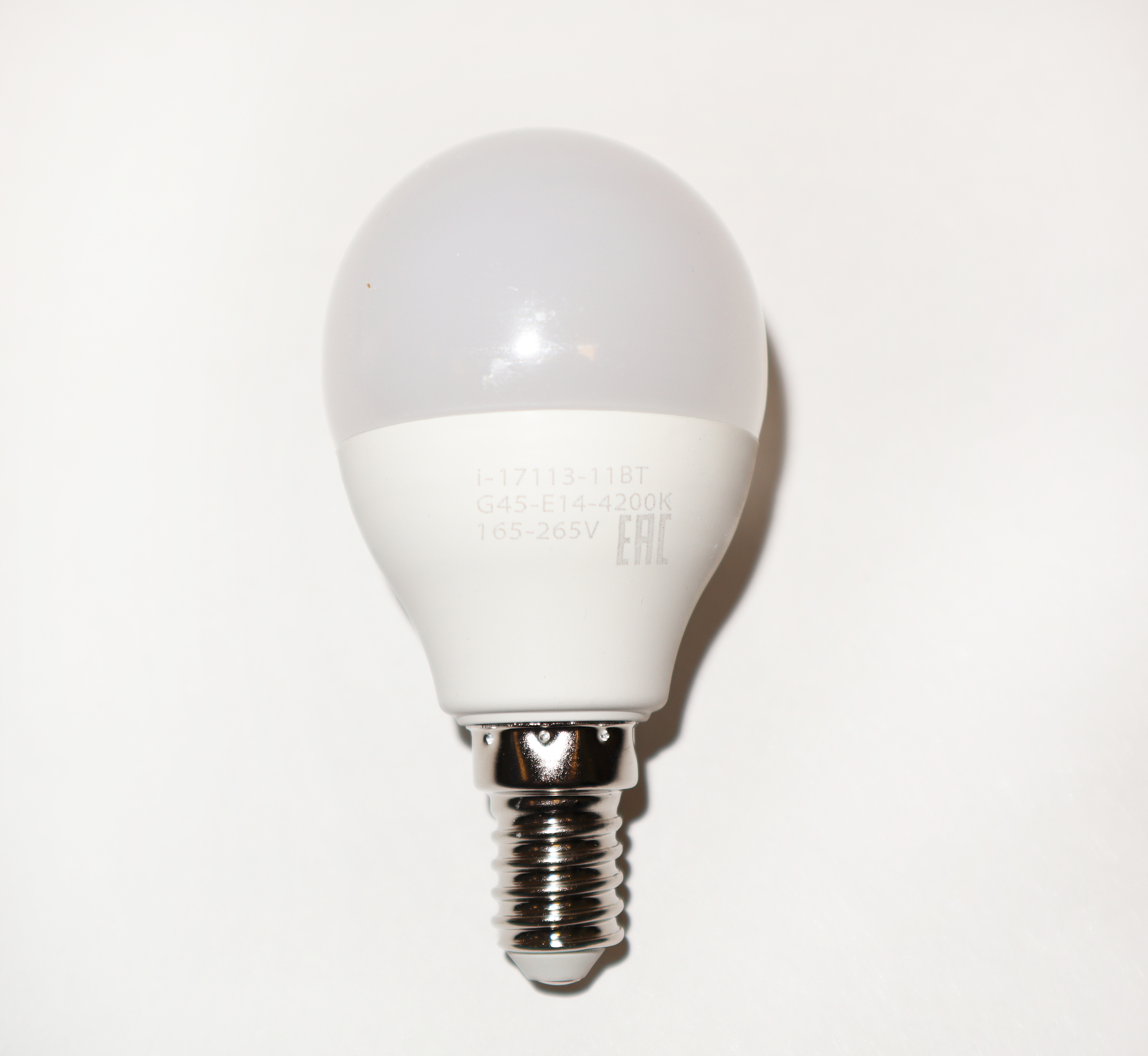 Изображение товара Светодиодная лампа i-17113 11Вт 4200К G45 Е14 для домашнего и офисного освещения