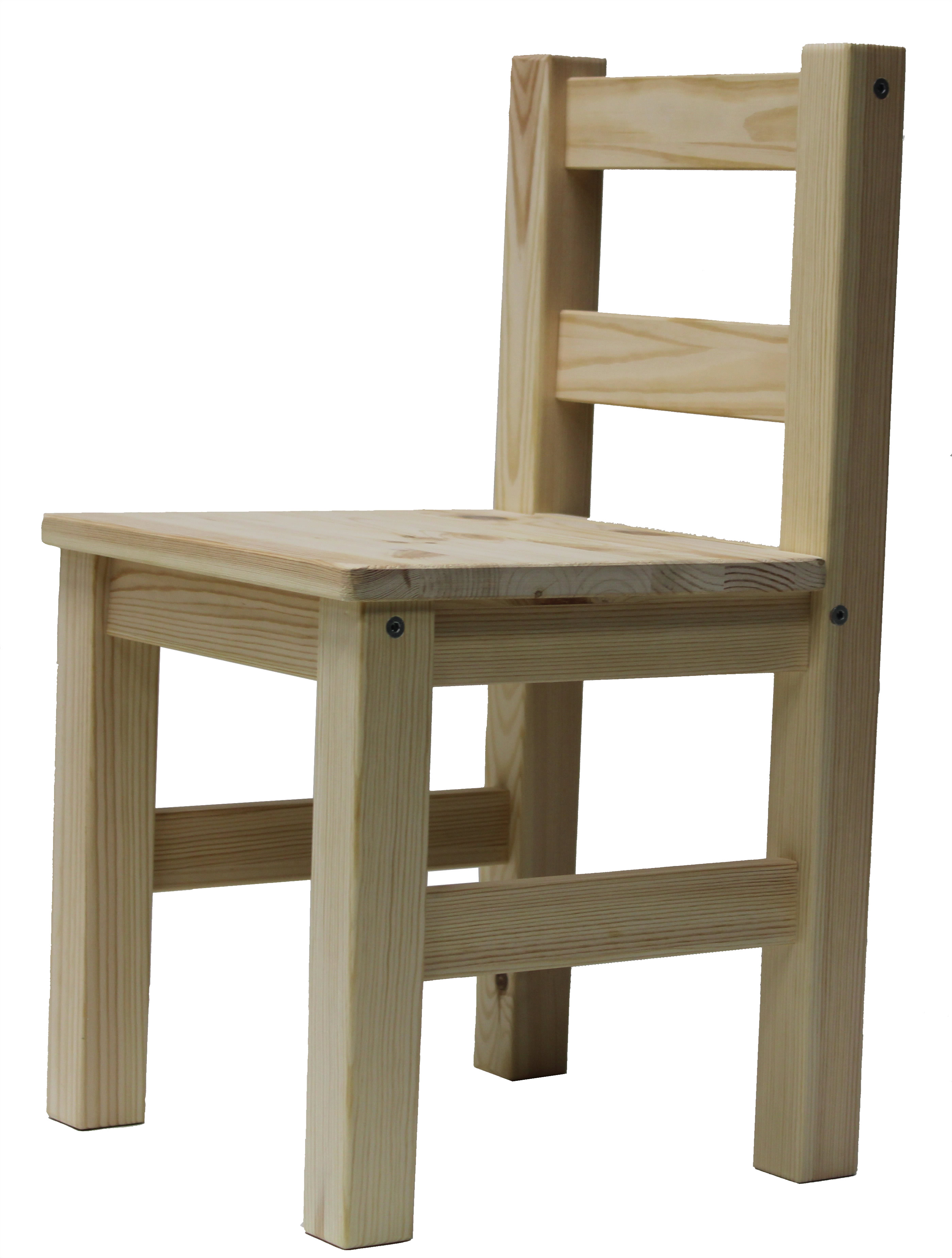 Изображение товара Стул детский деревянный 31х31х60 см