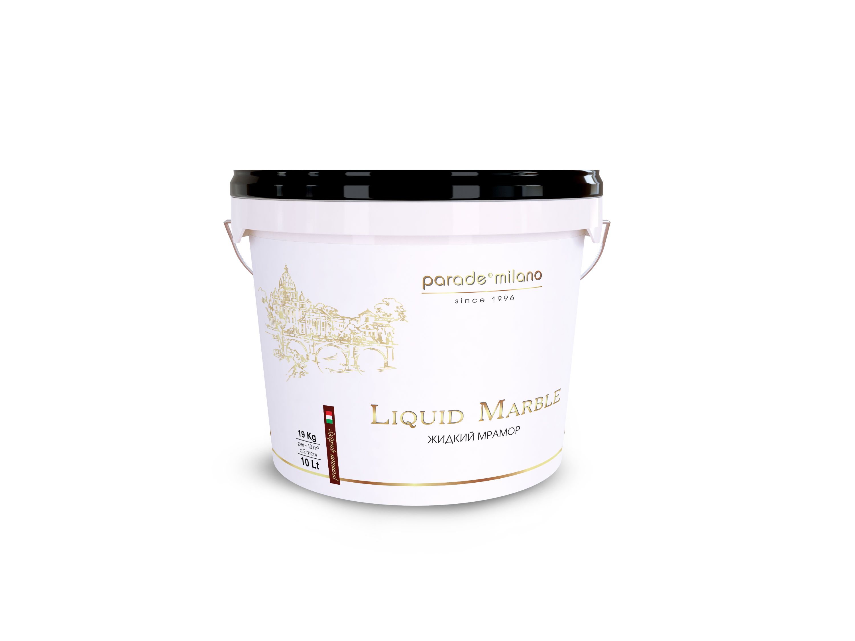 Изображение товара Декоративная штукатурка PARADE Liquid Marble с эффектом мрамора 10Л