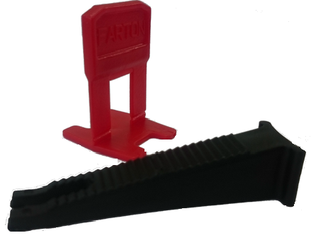 Изображение товара Микс СВП BRAM'S 1,5 мм 50 шт. для ровных швов при укладке плитки