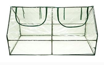 Изображение товара Садовая теплица 182x92x49/93 см из ПВХ и стальных труб, полукруглая дверь