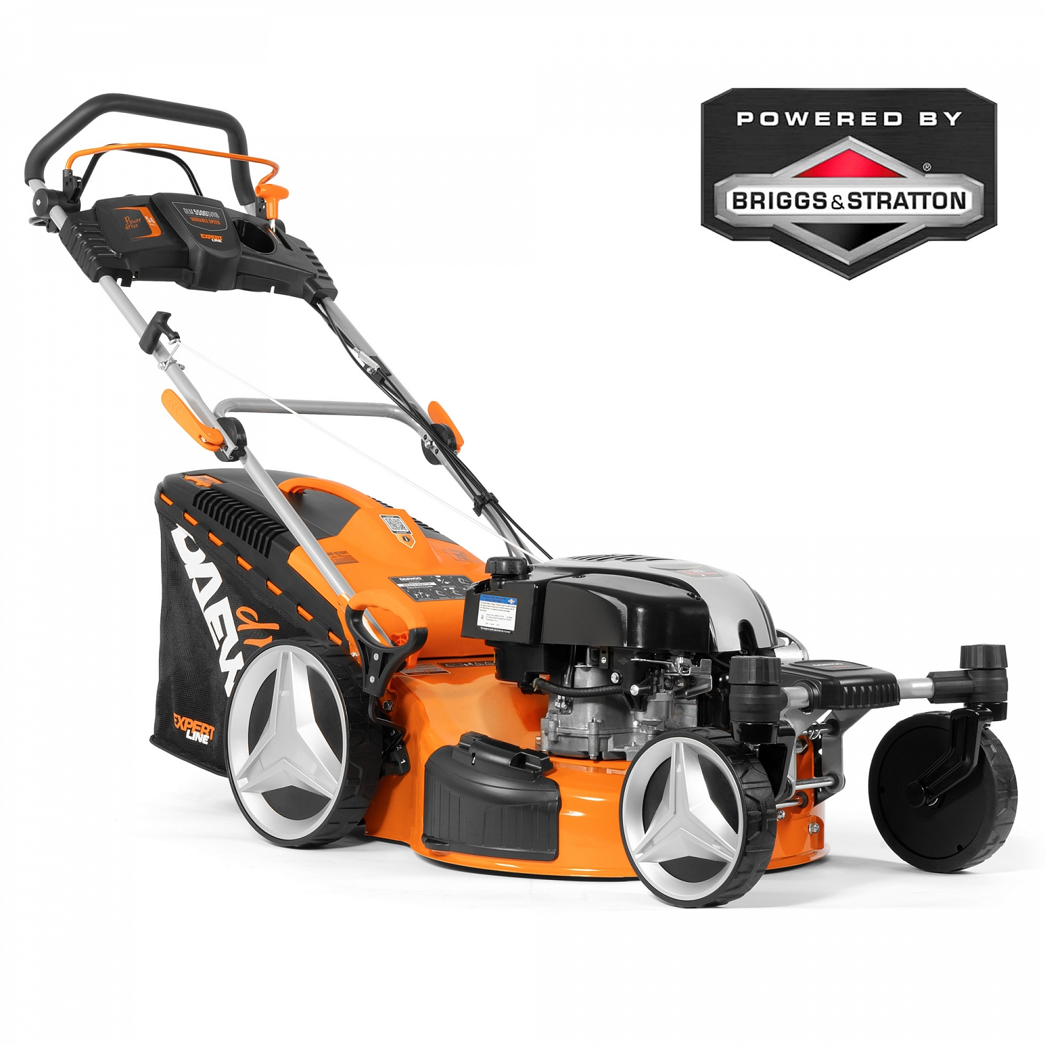 Изображение товара Бензиновая газонокосилка Daewoo DLM 5500SVRB 6,5 л.с. 54 см

