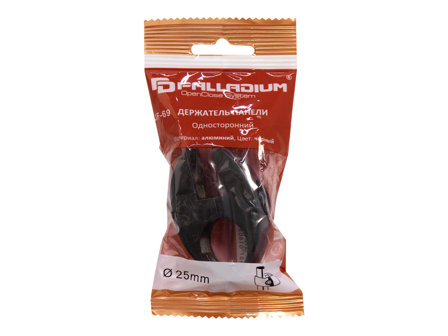 Изображение товара Держатель панели palladium jf-69 односторонний  черный
