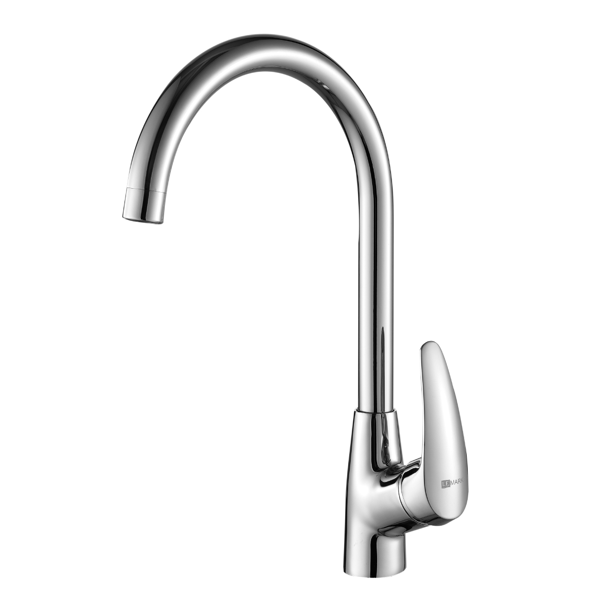 Изображение товара Современный однорычажный смеситель Lemark Linara LM0405C для кухни с поворотным изливом