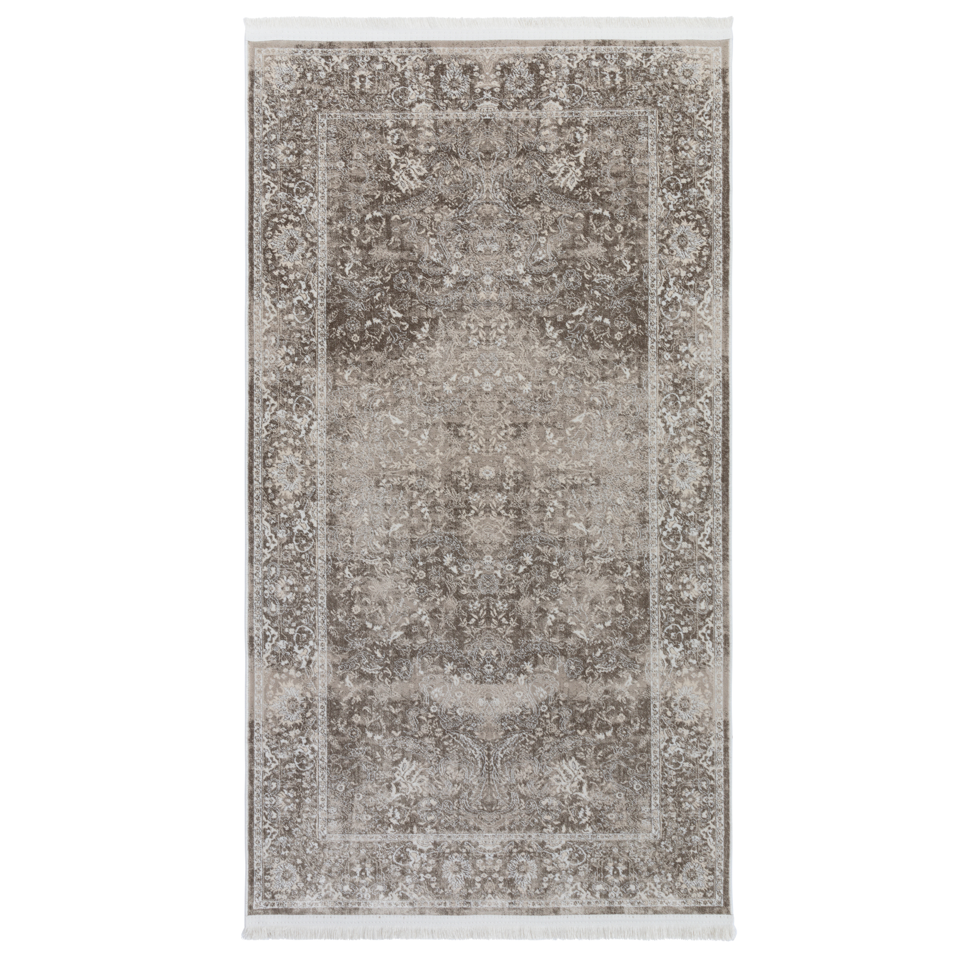 Изображение товара Ковер AFINA 0.8*1.5 дизайн 2490A BEIGE современный интерьер