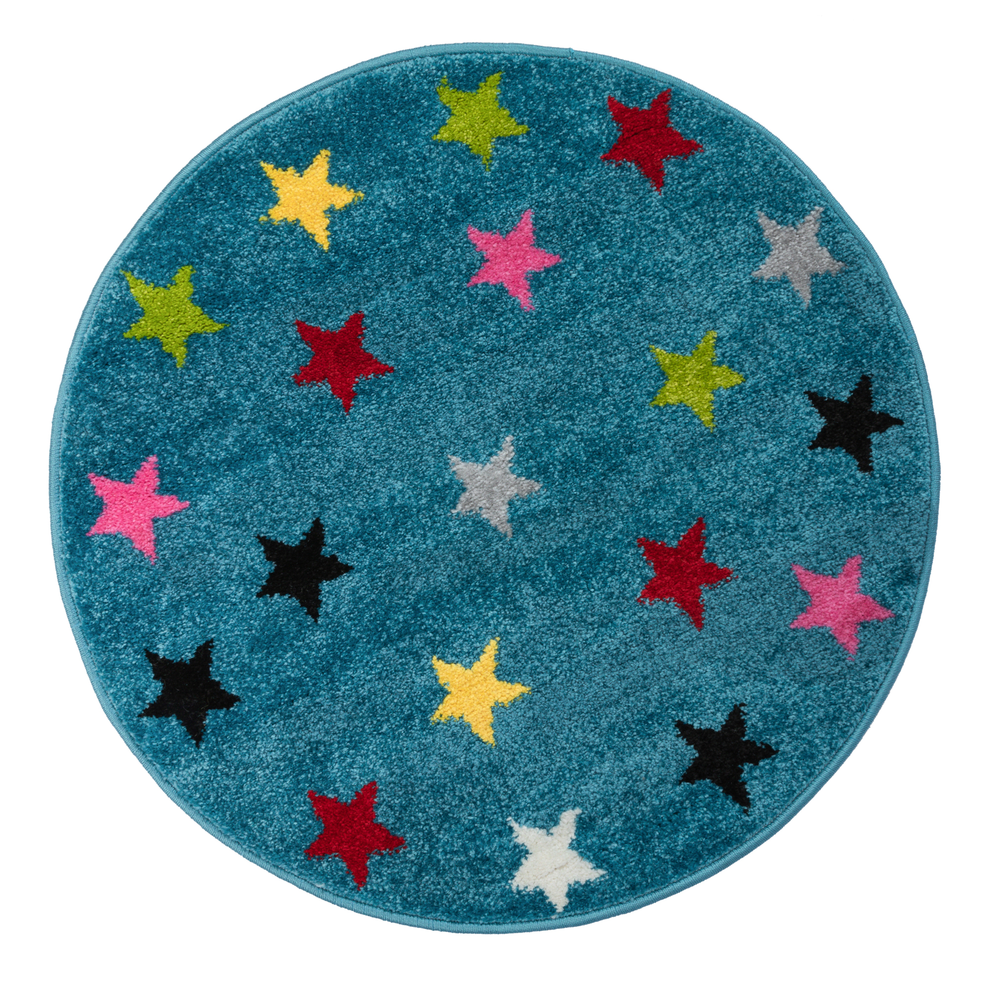 Изображение товара Ковер COLOR 0.8*0.8 дизайн B121A BLUE/BLUE