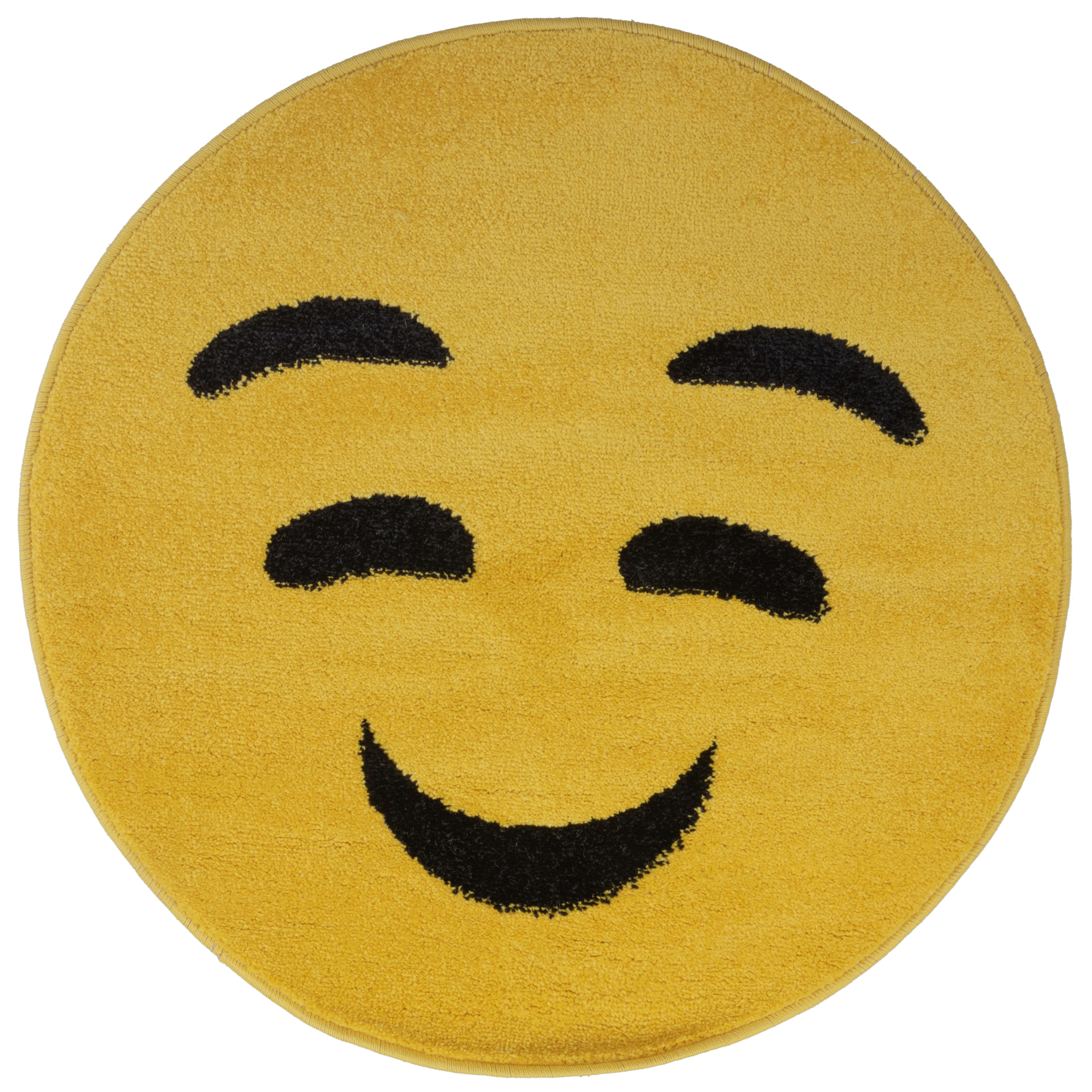 Изображение товара Детский ковер COLOR 0.8х0.8 дизайн M130A YELLOW/YELLOW, яркий и практичный