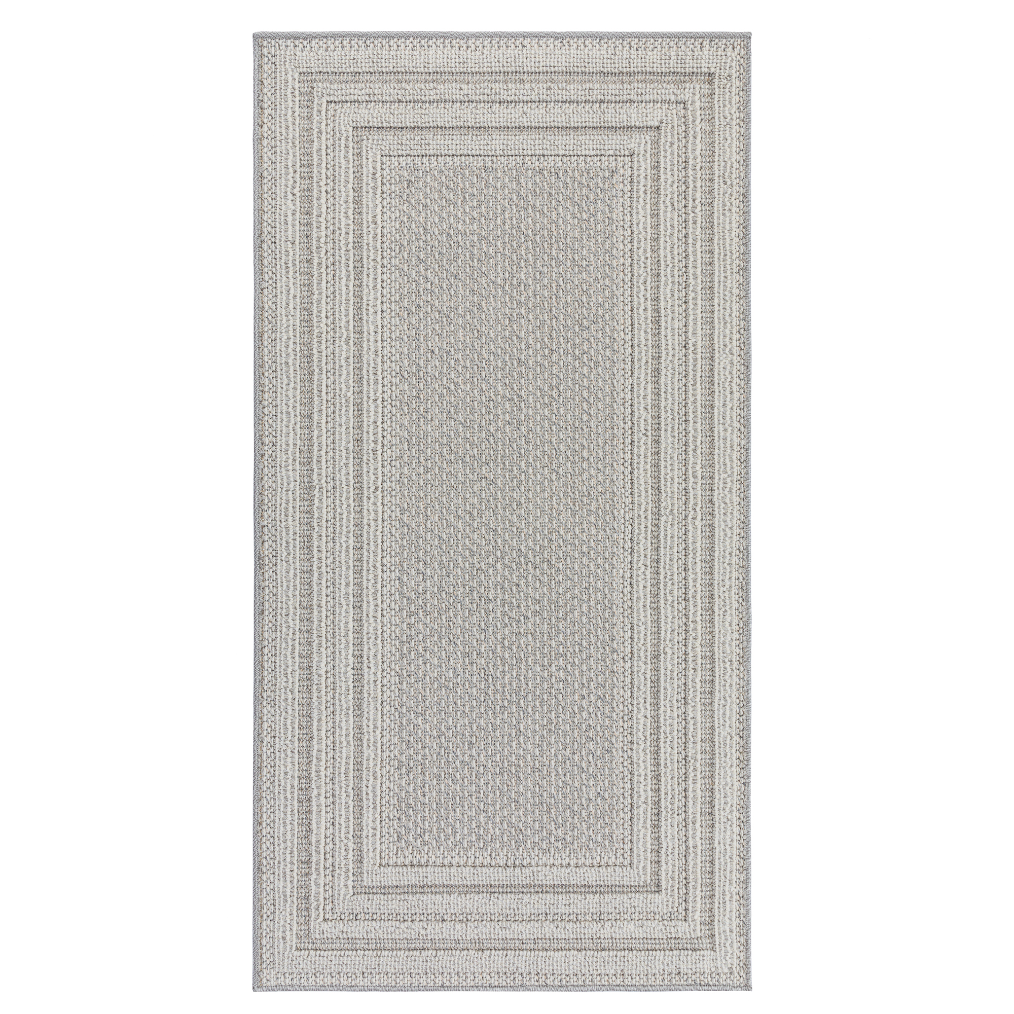 Изображение товара Ковер GELA 0.8x1.5 м серый ворсовый для гостиной и спальни