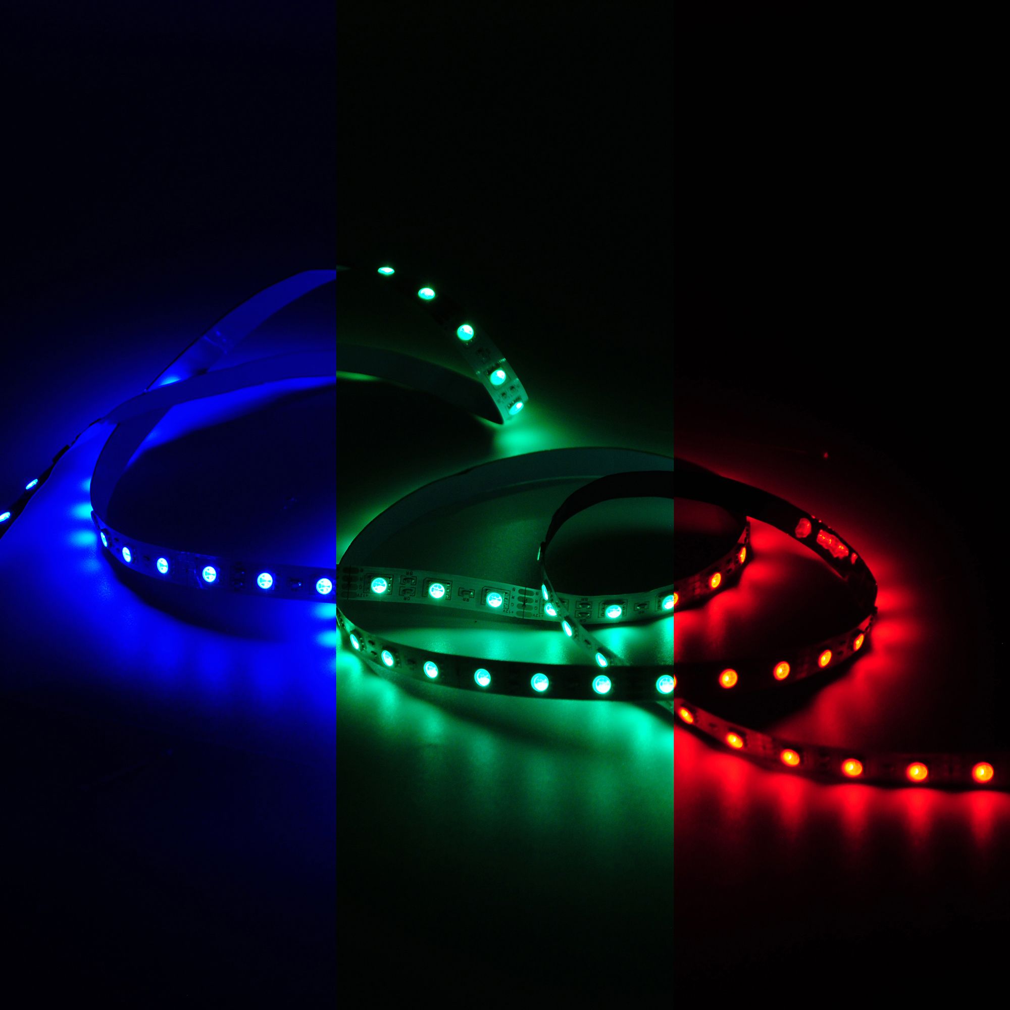 Изображение товара Светодиодная RGB лента Gauss Basic 5050 12V 5м с диммером IP20