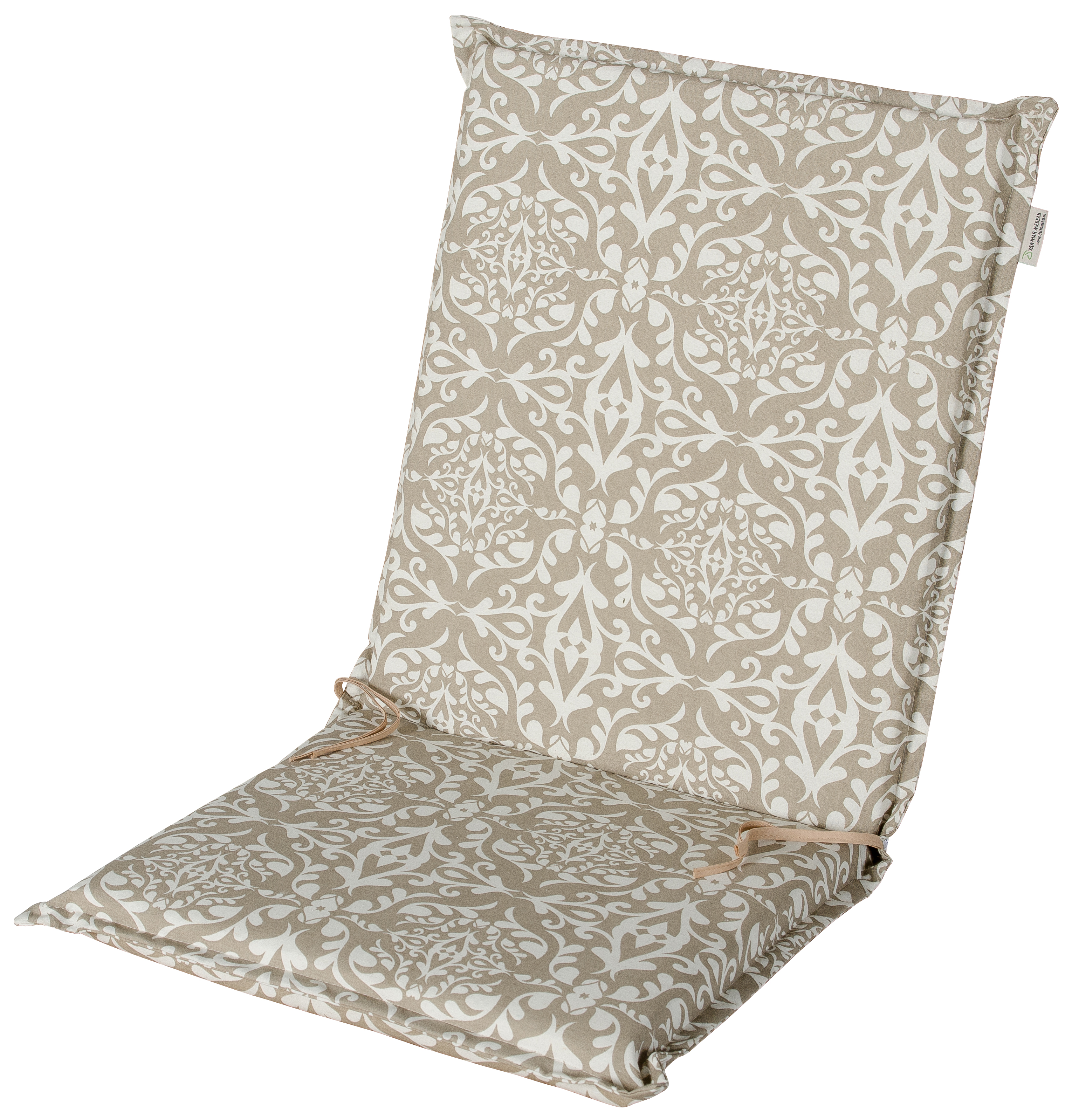 Изображение товара Подушка для мебели Версаль шоколад 105х50х6 для садовой скамьи