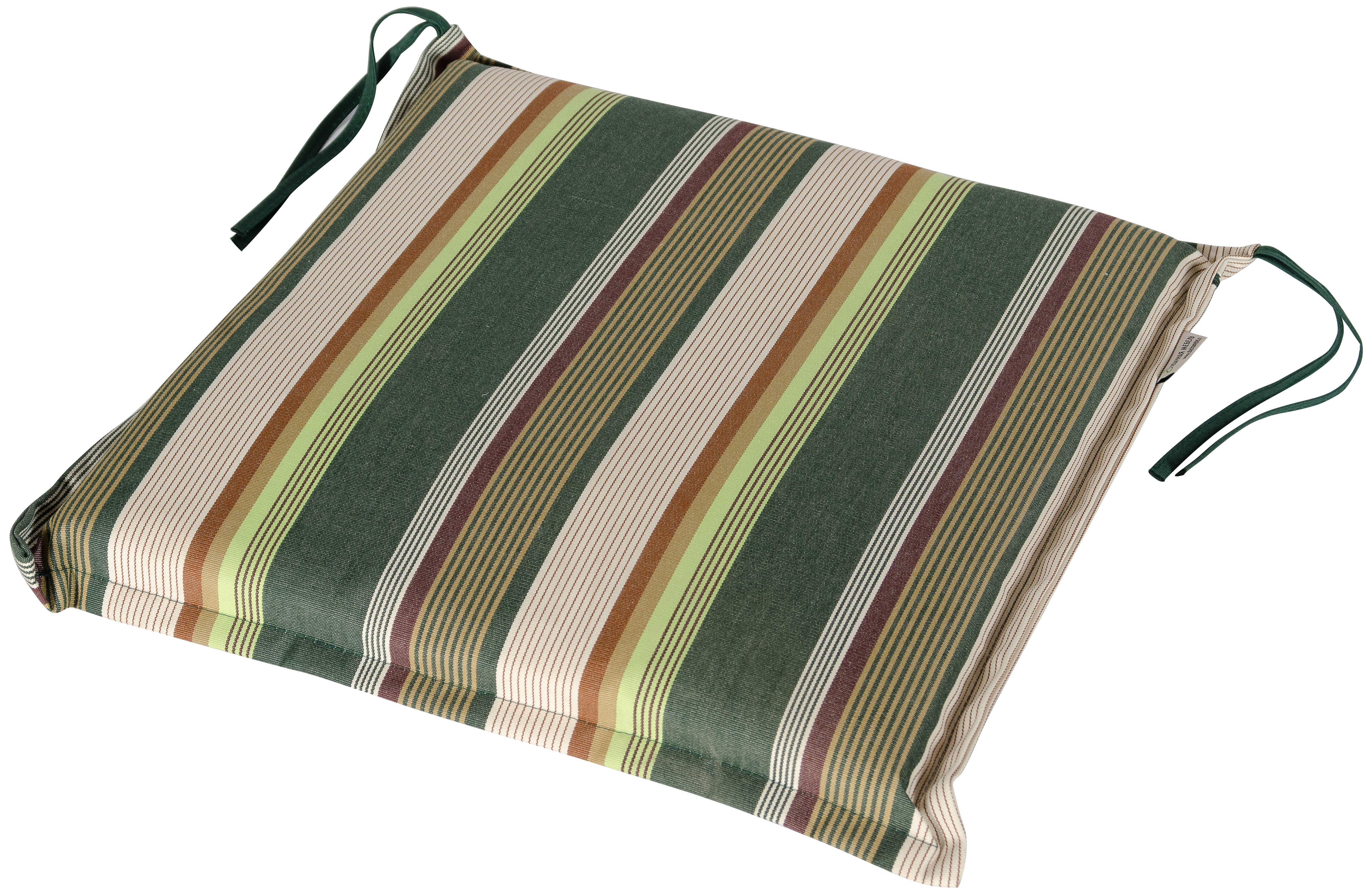 Изображение товара Подушка для мебели Дублин зеленая 46х46х6