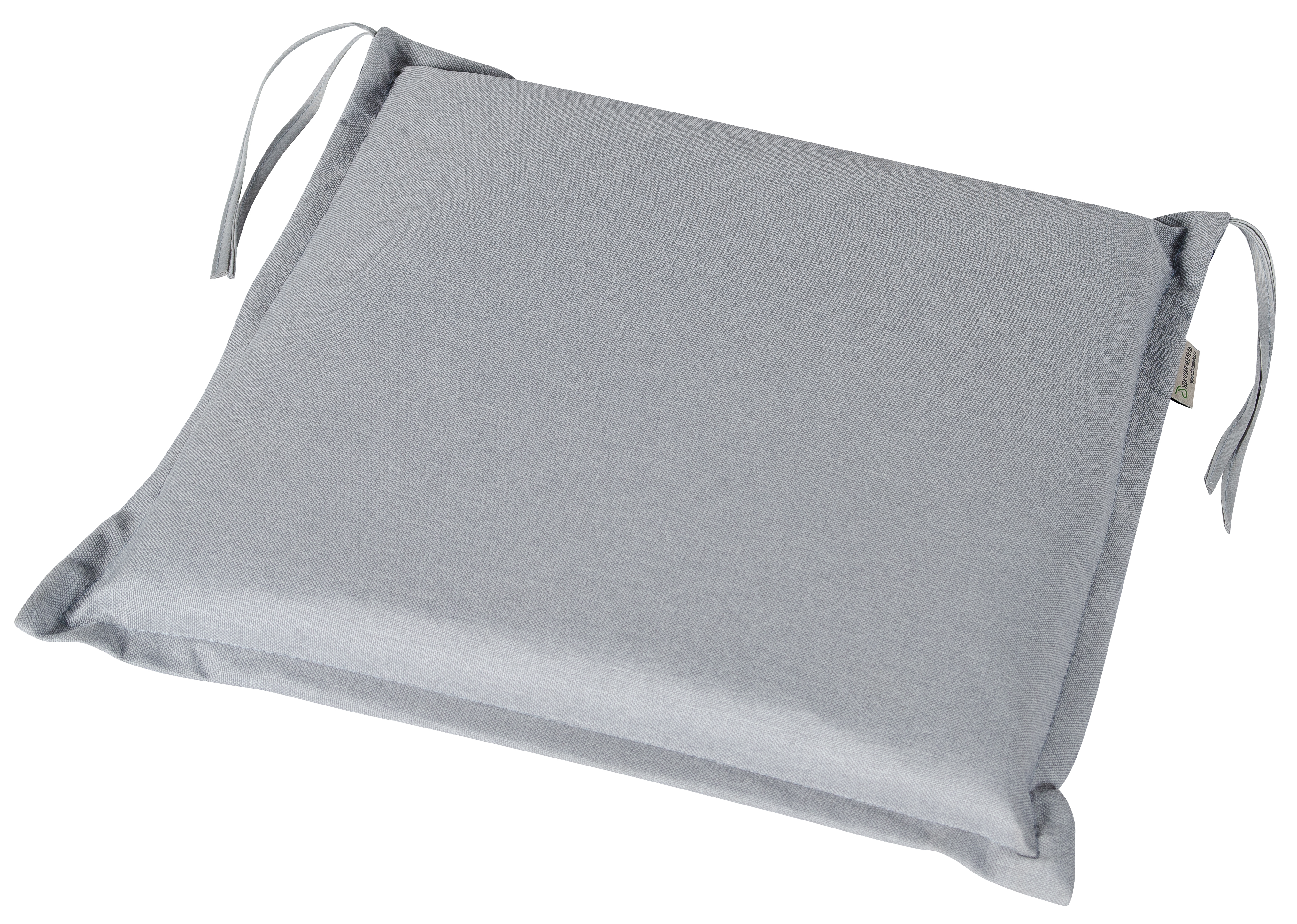 Изображение товара Подушка для мебели Кёльн серая 46х46х6 - практичный аксессуар для дома и сада