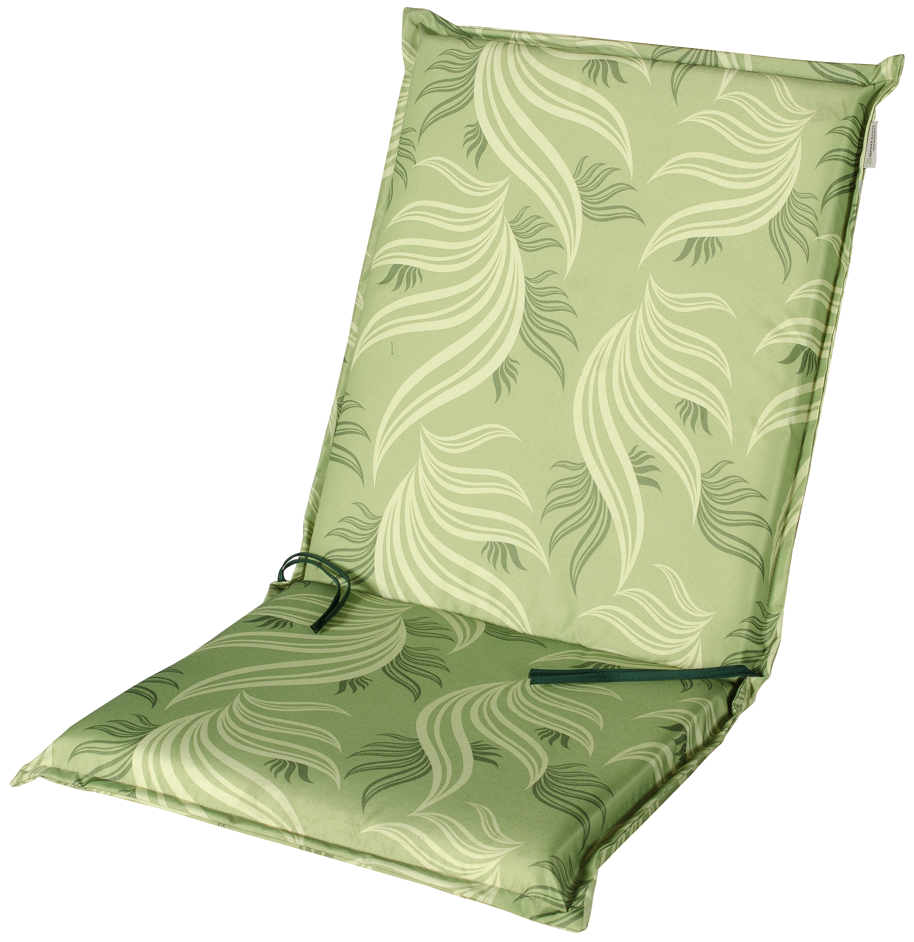 Изображение товара Подушка для мебели Тоскана зеленая 105х50х6 для садовой мебели