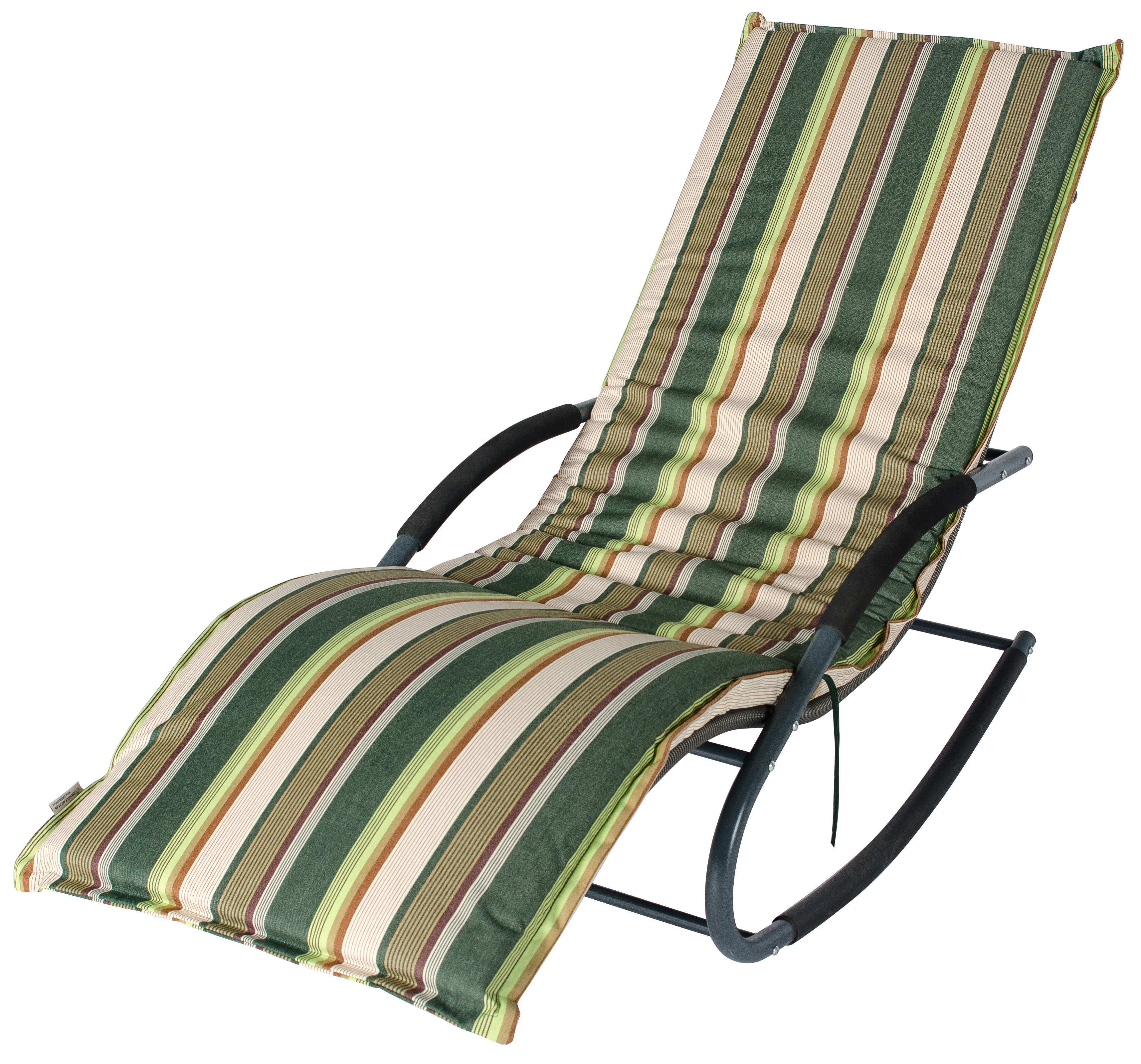 Изображение товара Подушка для шезлонга Дублин зеленая 190х60см - комфорт и стиль для отдыха