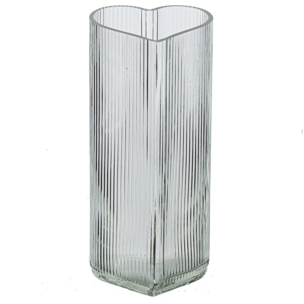 Изображение товара Ваза настольная прозрачная высота 18 см для декора