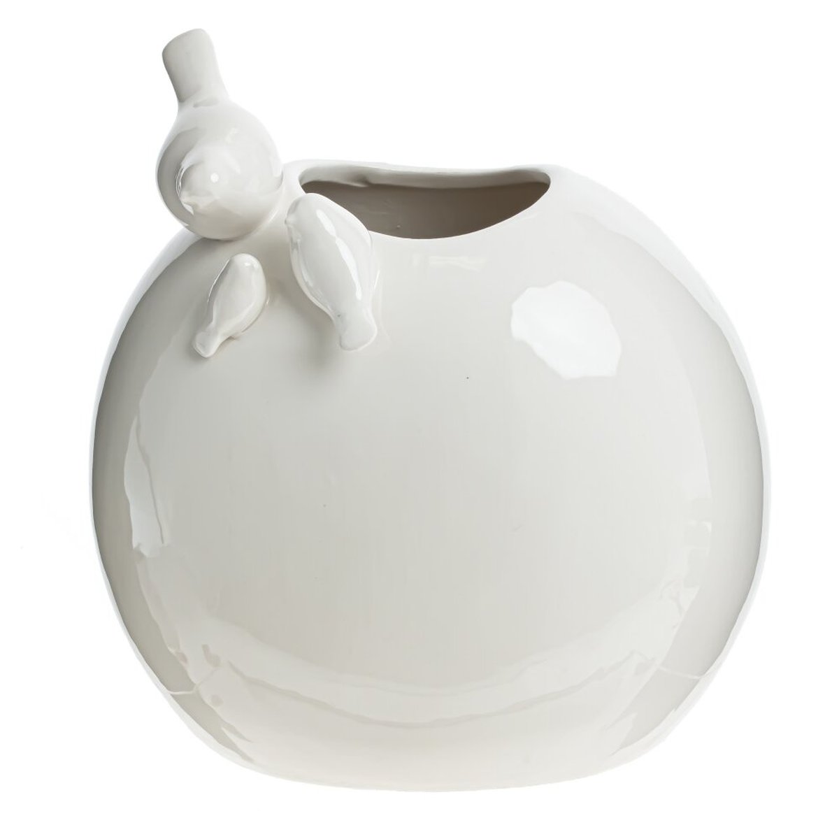 Изображение товара Ваза настольная, белый, 21 см