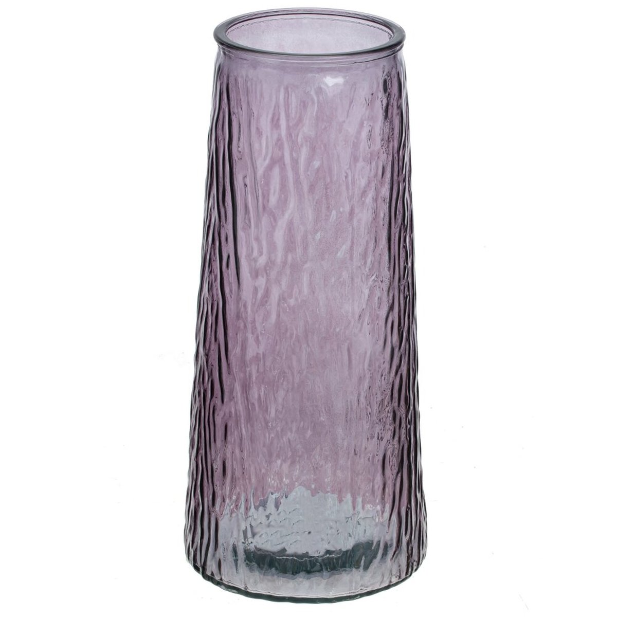 Изображение товара Настольная прозрачная стеклянная ваза 28 см для цветов и декора