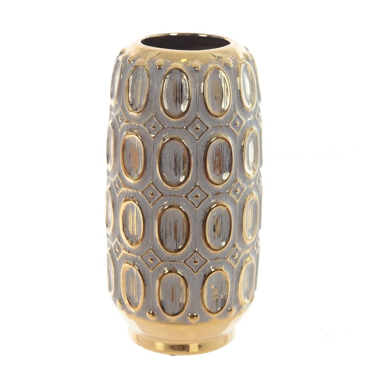 Изображение товара Ваза настольная,  глянцевый белый, 20 см