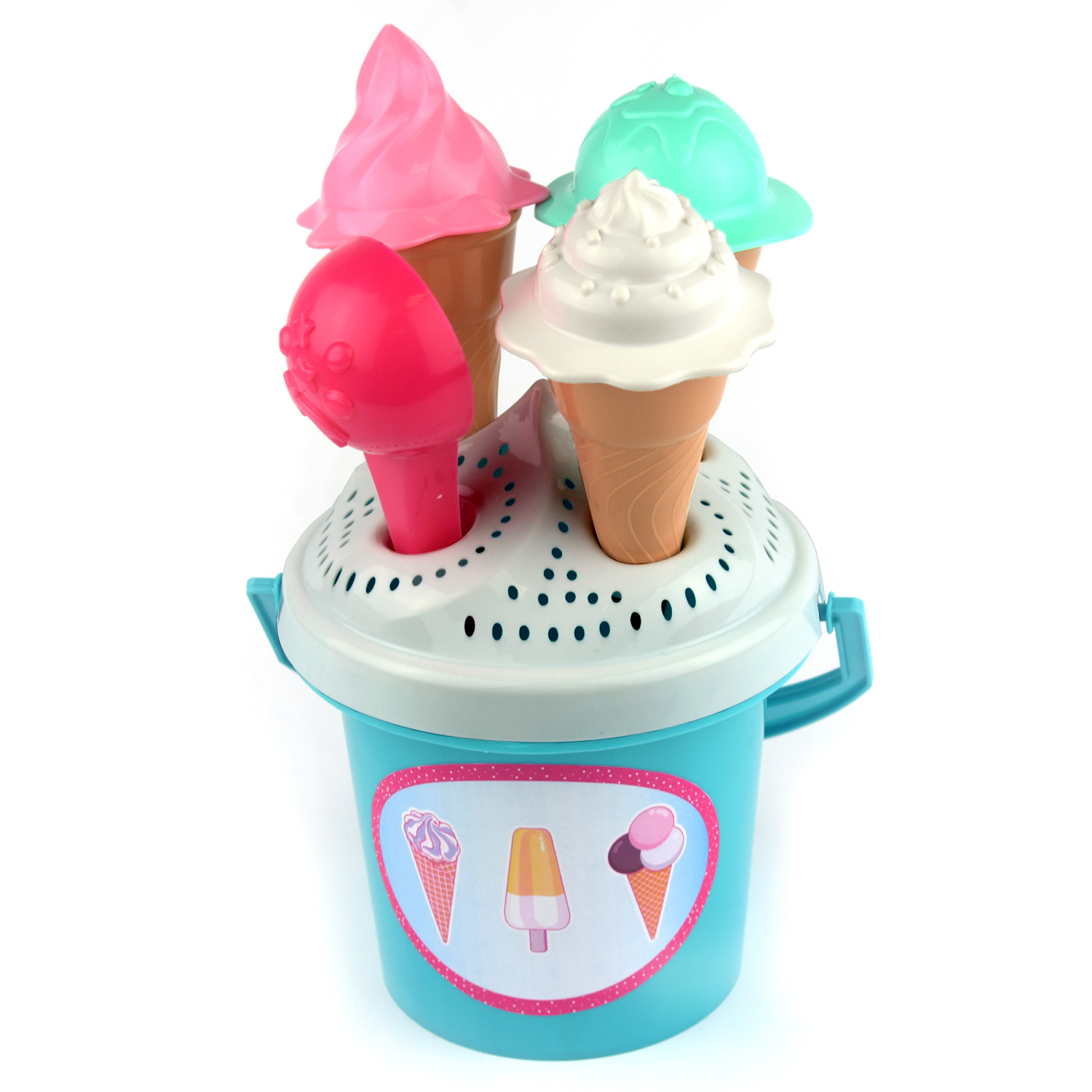 Изображение товара Песочный набор Лето Zebratoys 9 предметов для детей от 1 года