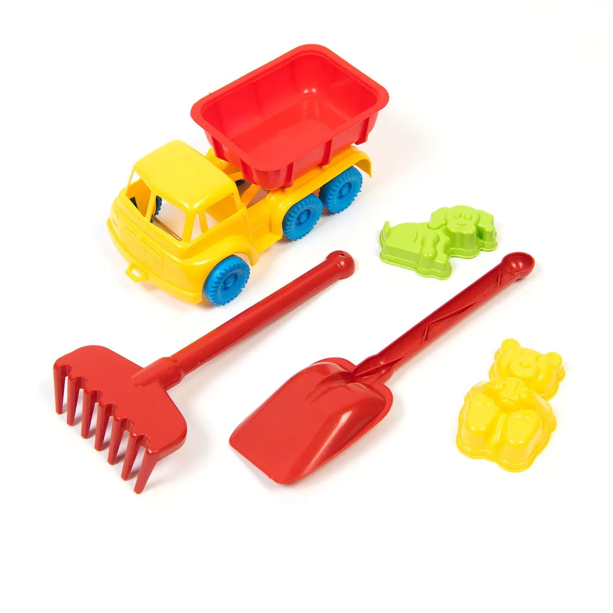 Изображение товара Самосвал Тоша с песочным набором для детей от 2 лет Zebratoys