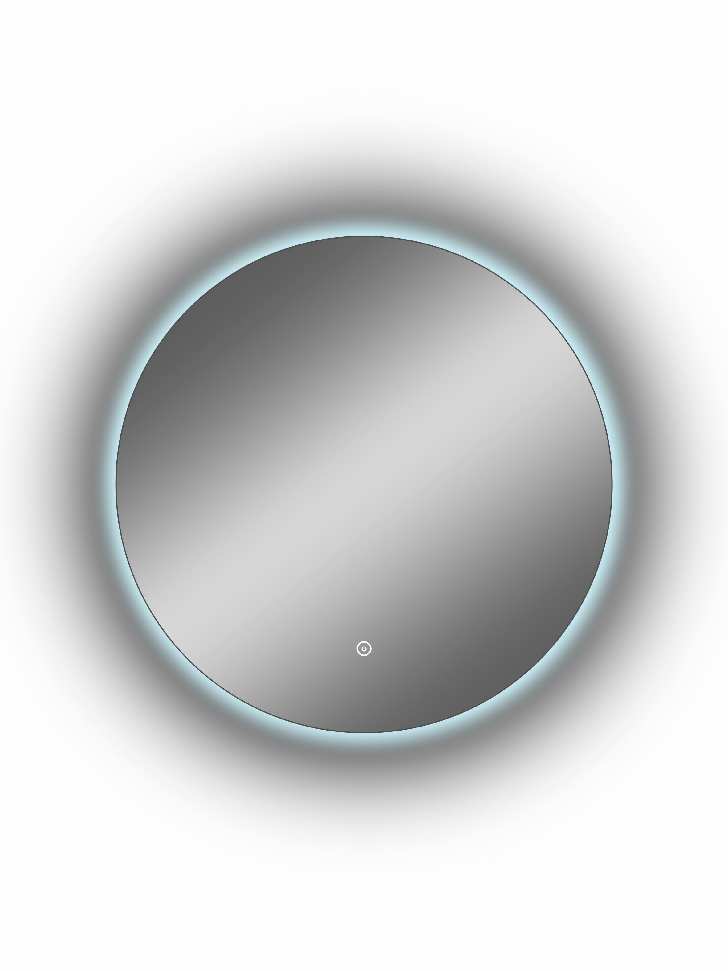 Изображение товара Зеркало с подсветкой Round Led 50x50 см для ванной CONTINENT