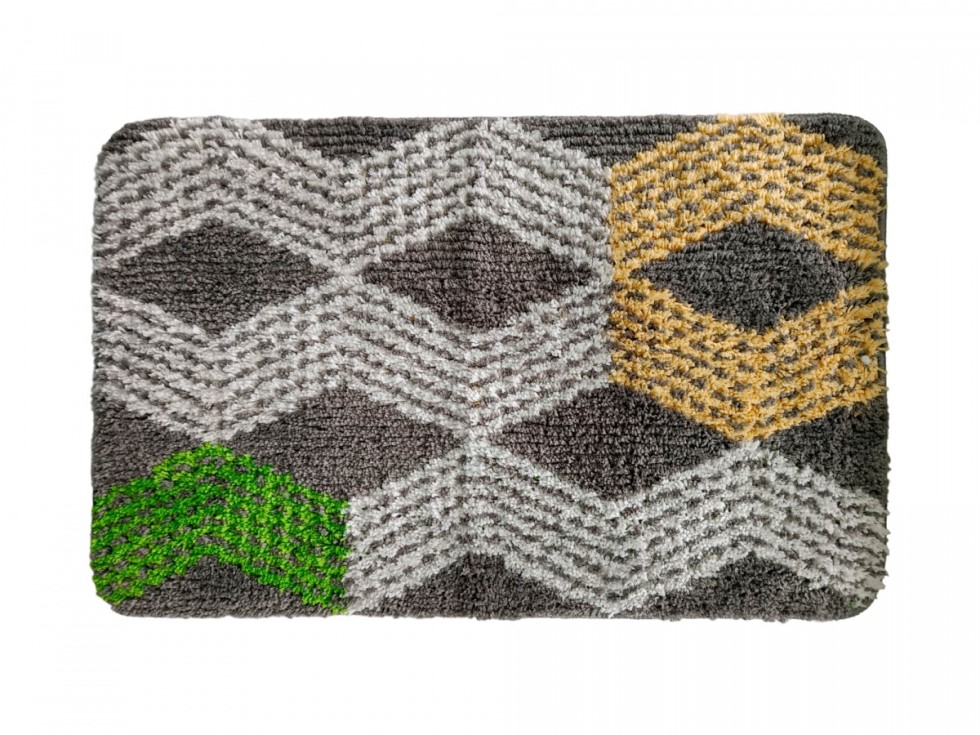Изображение товара Коврик в ванную 50х80 см ворсовый противоскользящий Карнавал Dasch