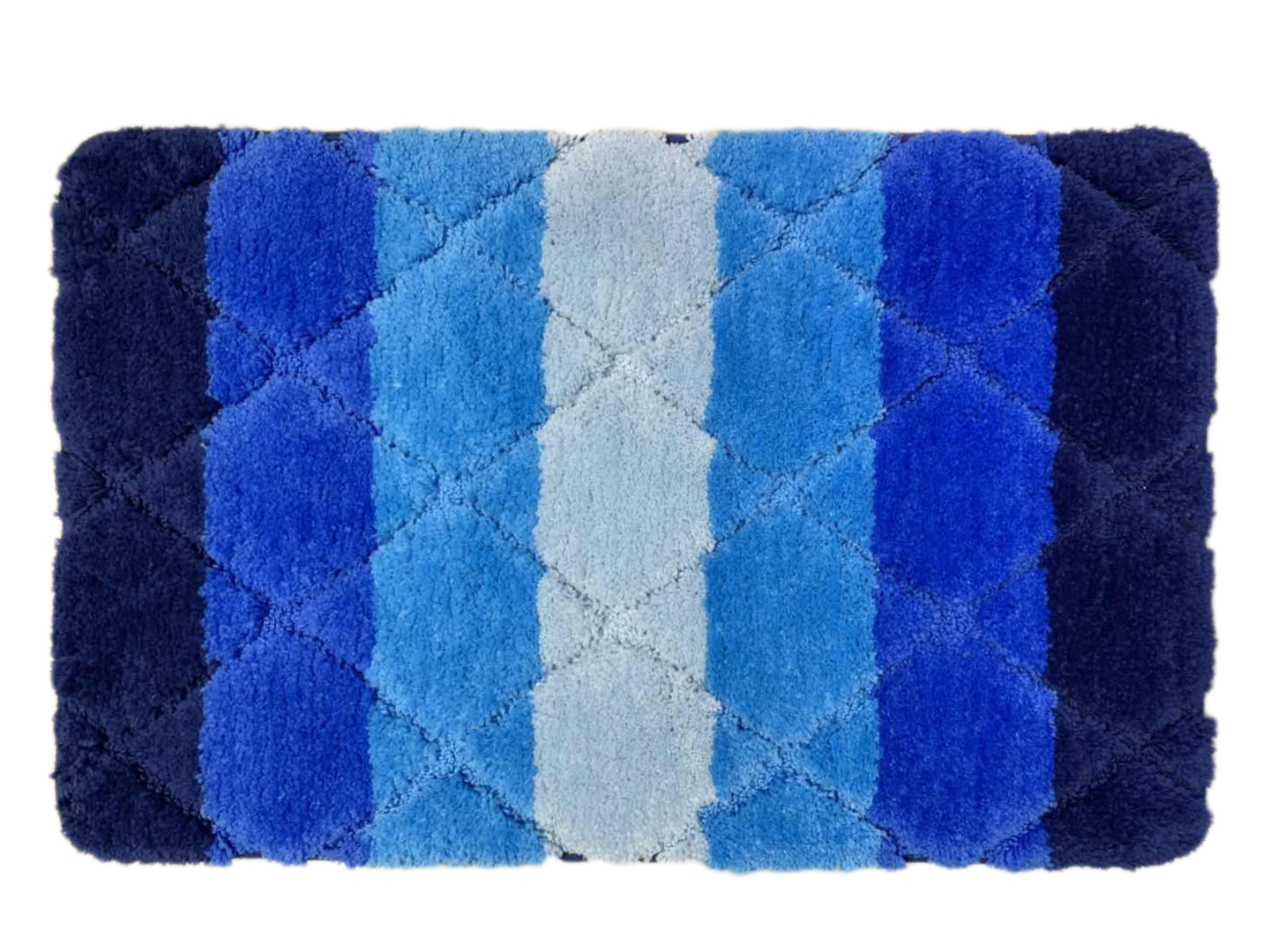 Изображение товара Коврик в/к 50/80 арт. HY-C19002 Альберта синий