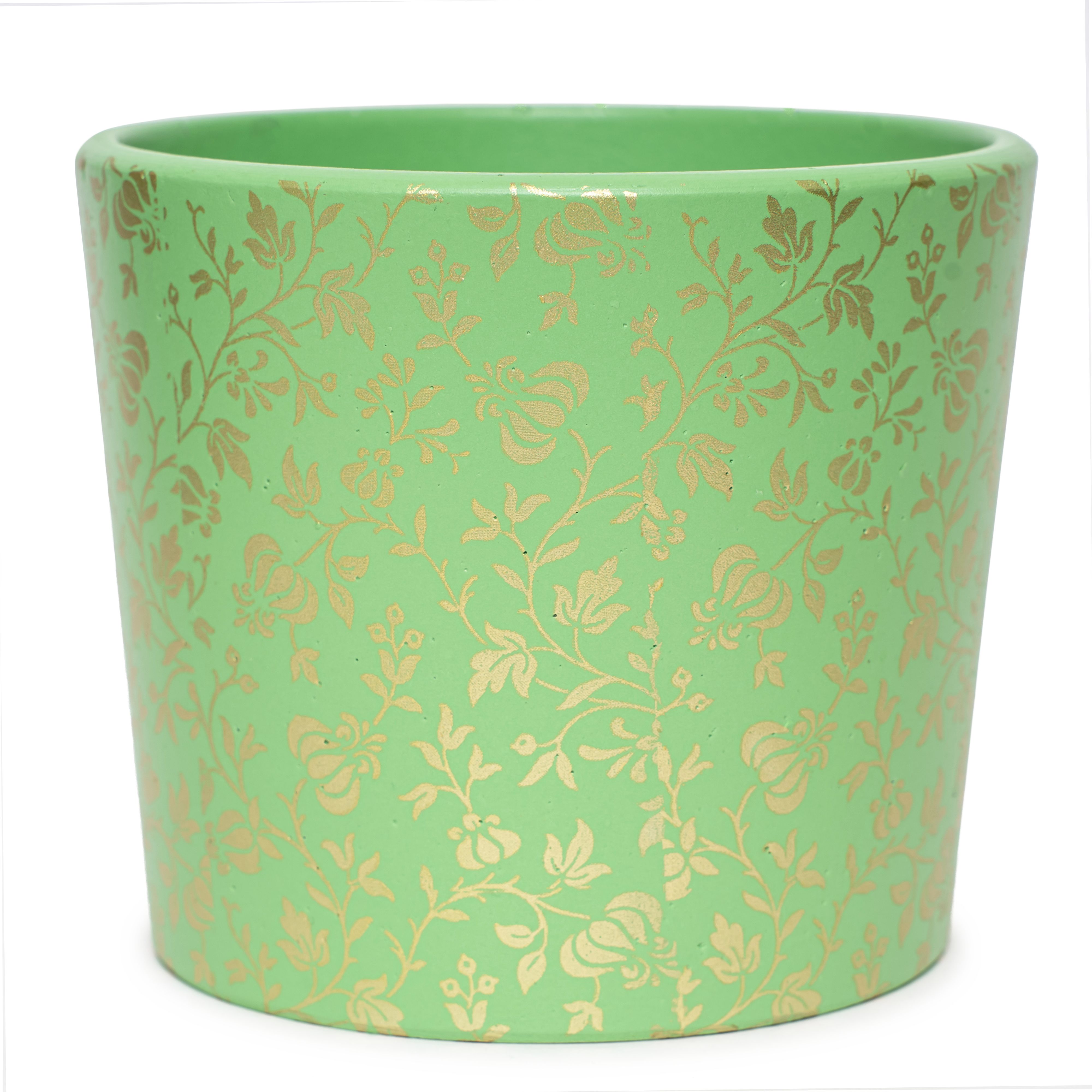 Изображение товара Кашпо бетонное Элегия микс кедр №1 d11 h10 для комнатных растений