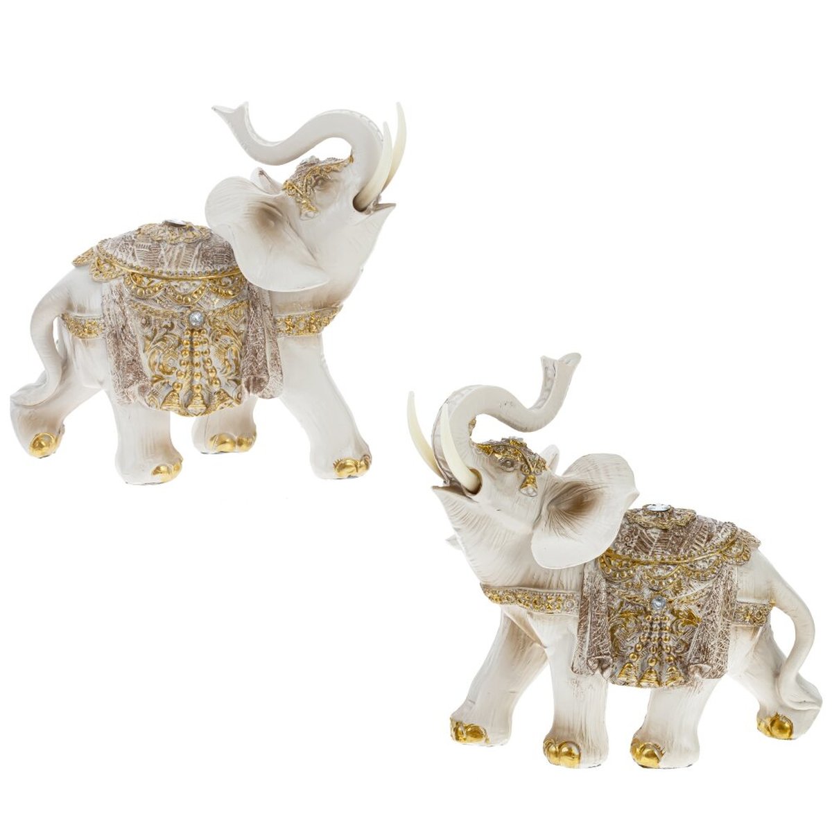 Изображение товара Декоративная фигурка слон 17 см из полистоуна символ благополучия и удачи