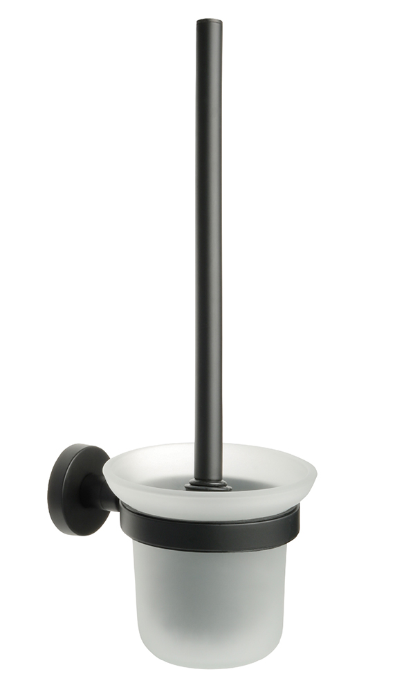 Изображение товара Ерш для туалета черный COMFORT BLACK от Fixsen, подвесной, современный дизайн