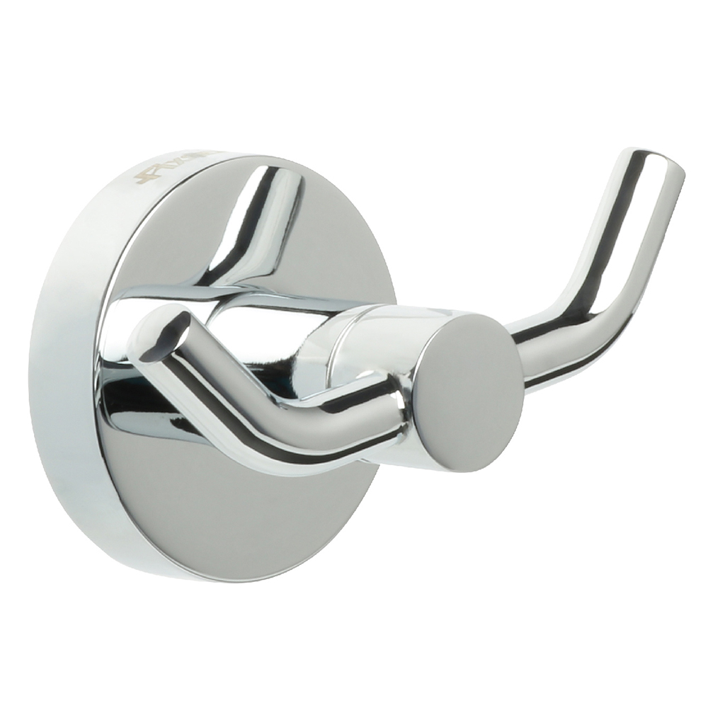 Изображение товара Двойной крючок из стали с хромированным покрытием FIXSEN Comfort chrome 9х5х5