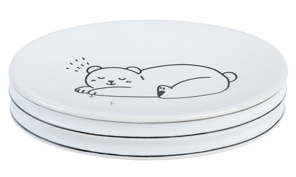 Изображение товара Мыльница teddy из высококачественной керамики для ванной комнаты