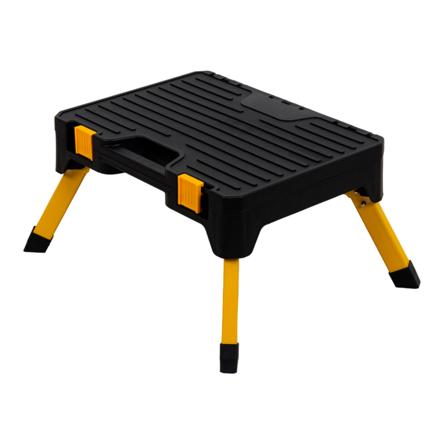 Изображение товара Стремянка Tools Stool с ящиком для инструментов 1 ступень, сталь, черная