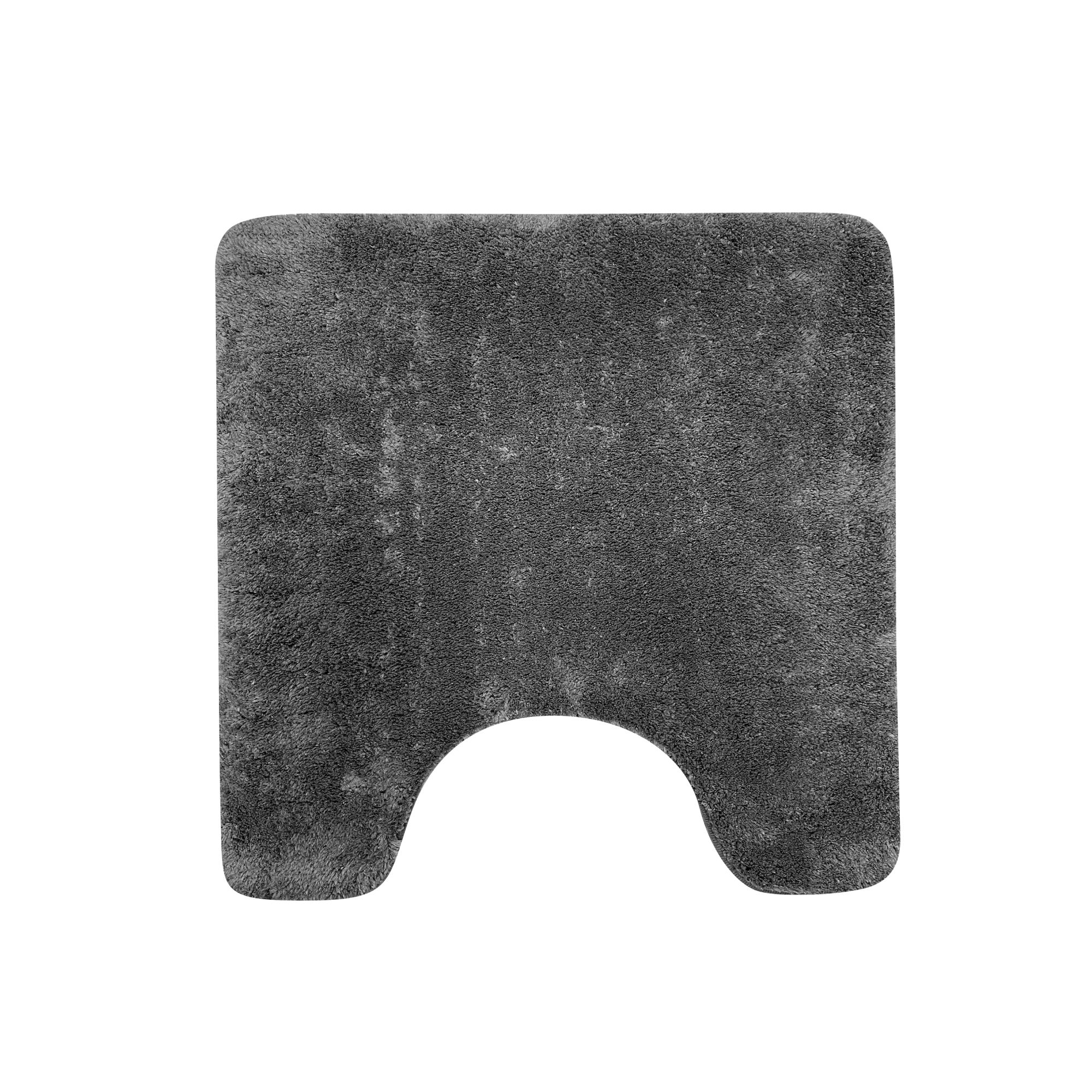 Изображение товара Коврик для ванной 50x50 см BATH BLISS темно-серый противоскользящий микрофибра