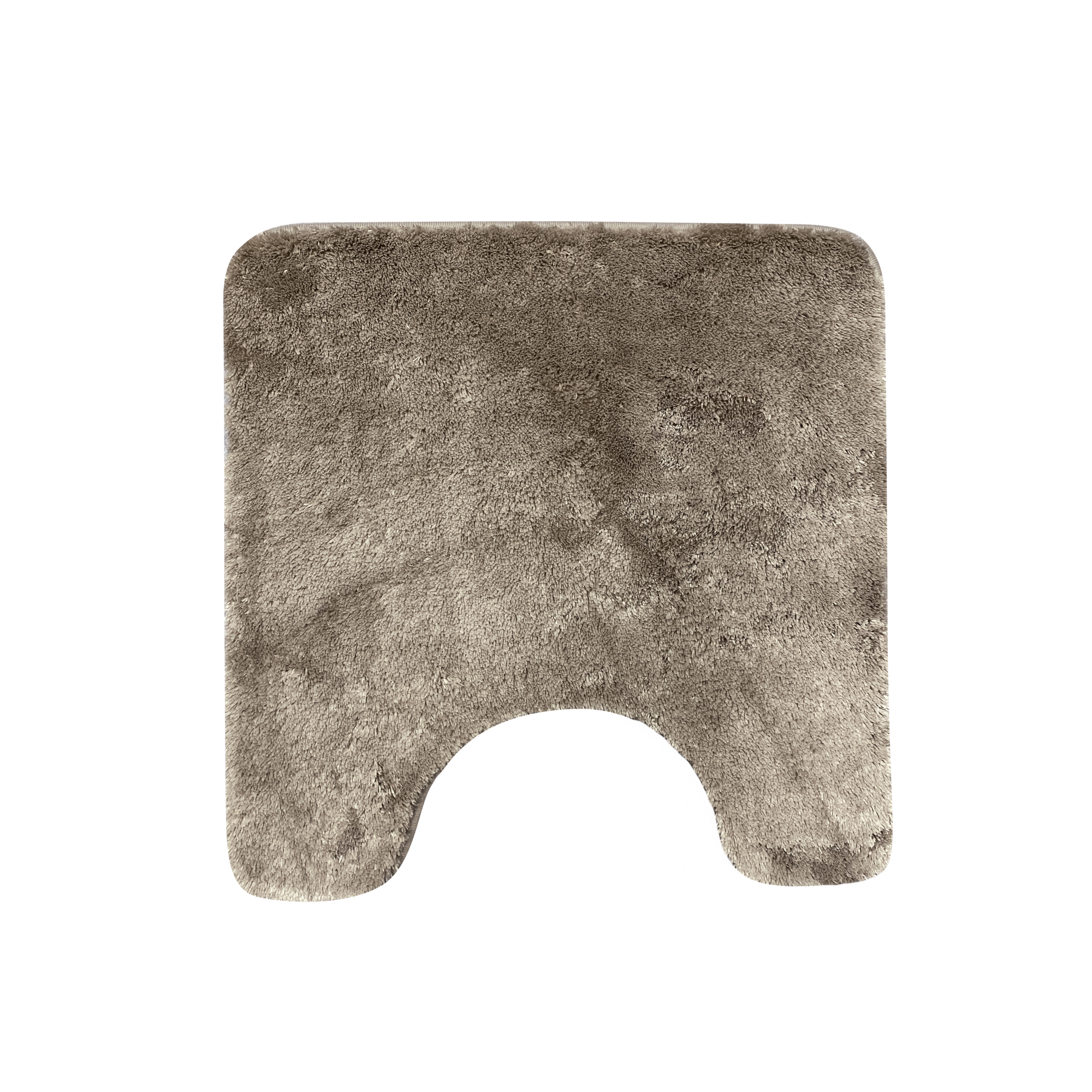 Изображение товара Коврик для ванной 50x50см SERENITY SPA серебристо-бежевый противоскользящий микрофибра