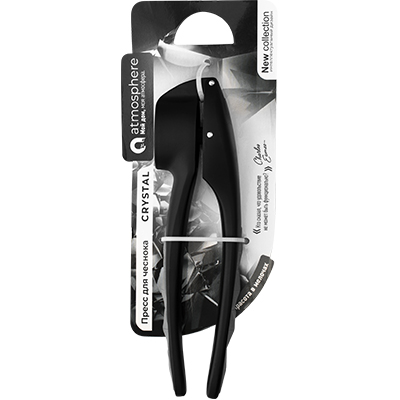 Изображение товара Пресс для чеснока цинковый Crystal с Soft-touch вставками полезный кухонный инструмент