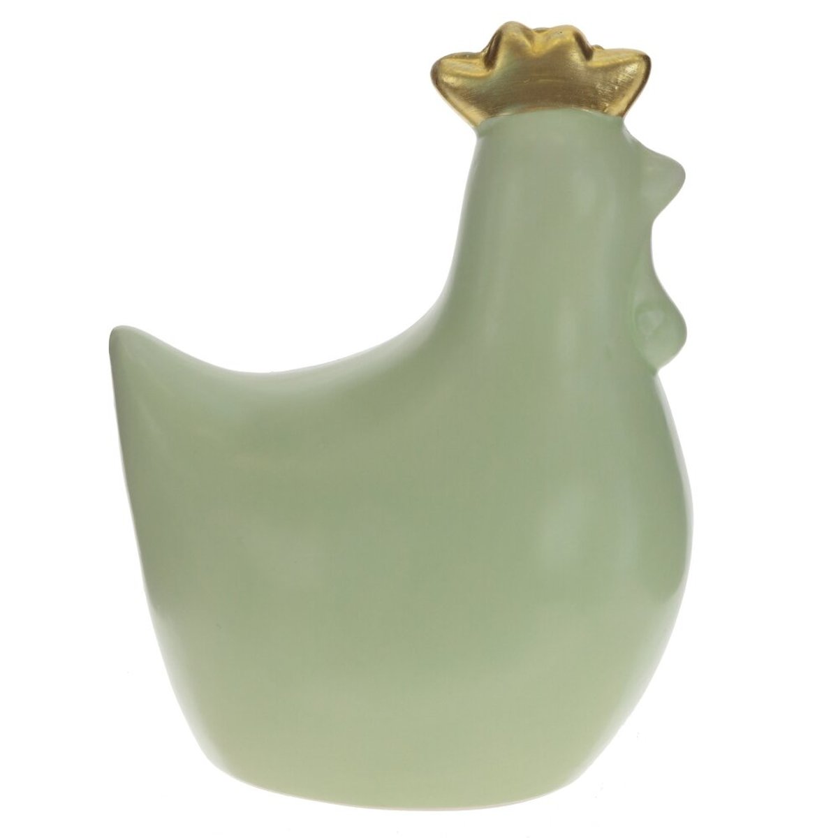 Изображение товара Декоративная фигурка Курочка 14 см - пасхальный аксессуар из керамики