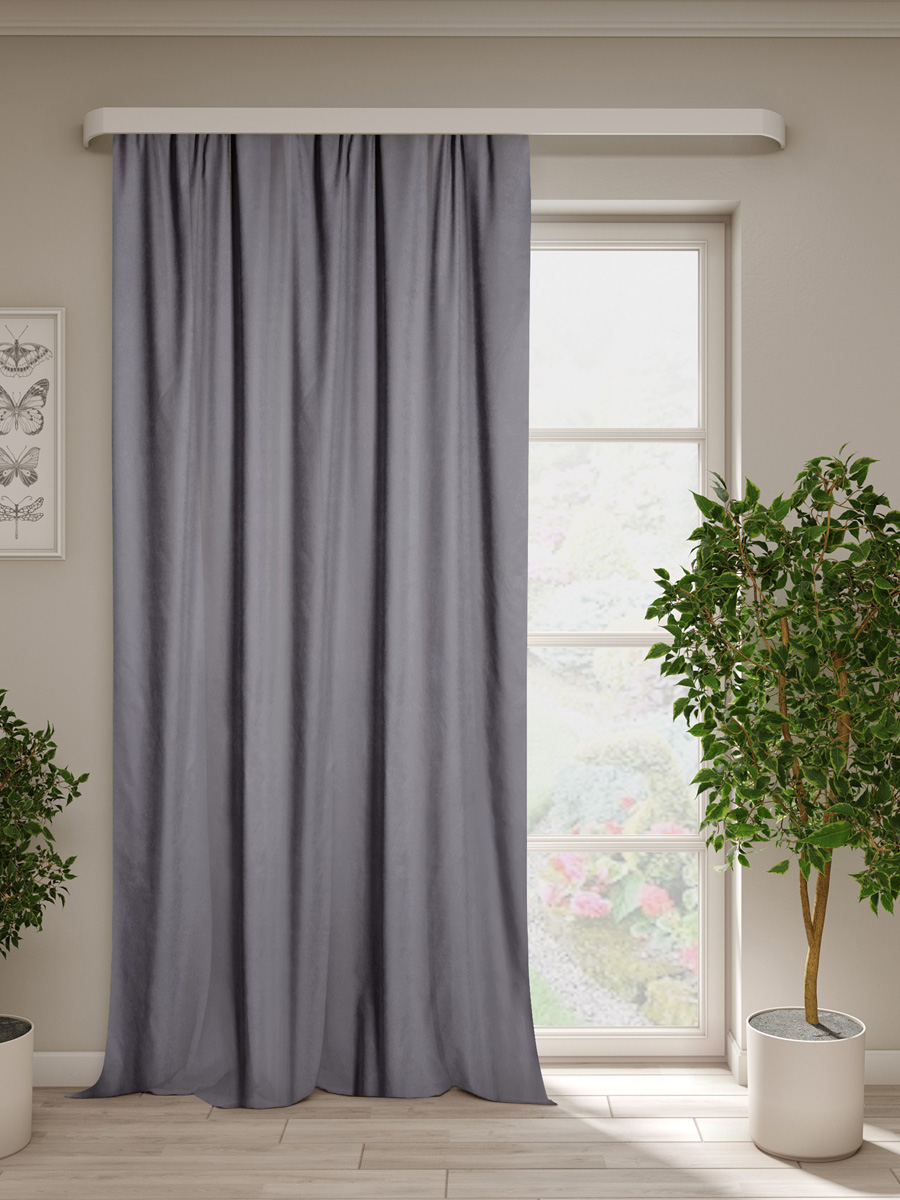 Изображение товара Штора Блекаут 160*260 см коричневый