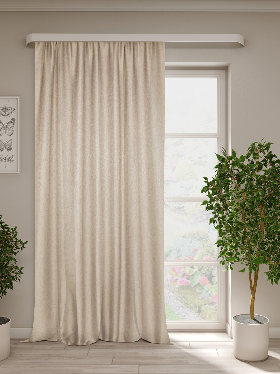 Изображение товара Штора Блекаут 160*260 см золотистый