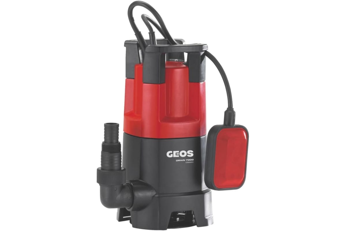 Изображение товара Погружной дренажный насос GEOS DRAIN 7000 350 Вт для грязной воды
