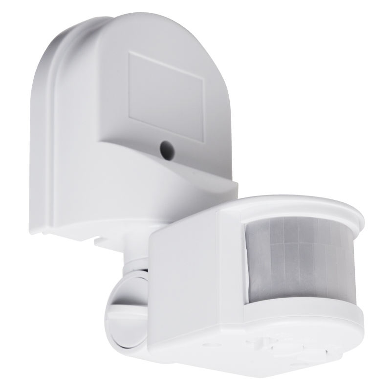 Изображение товара Датчик движения REXANT ДДС 01, 180°, 1200 Вт, IP44, автоматизация освещения