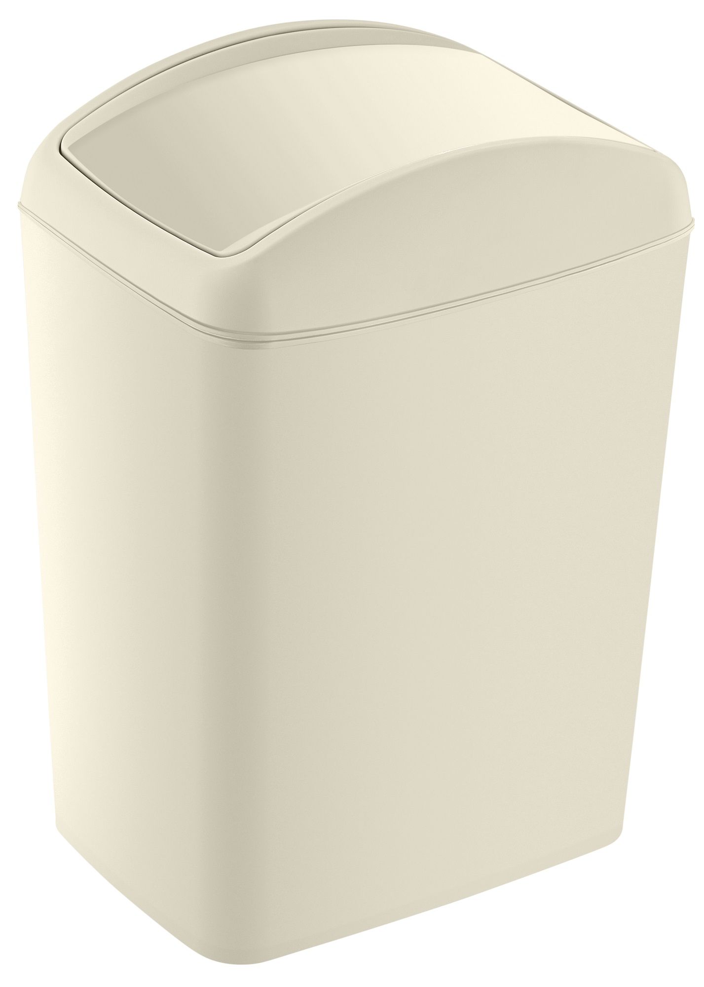 Изображение товара Контейнер для мусора SOFT Latte 5 литров пластик бежевый