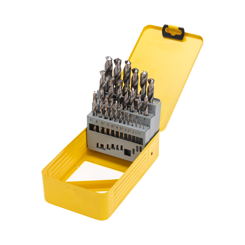 Изображение товара Набор сверл по металлу Kranz, 25 шт, 1-13 мм, HSS