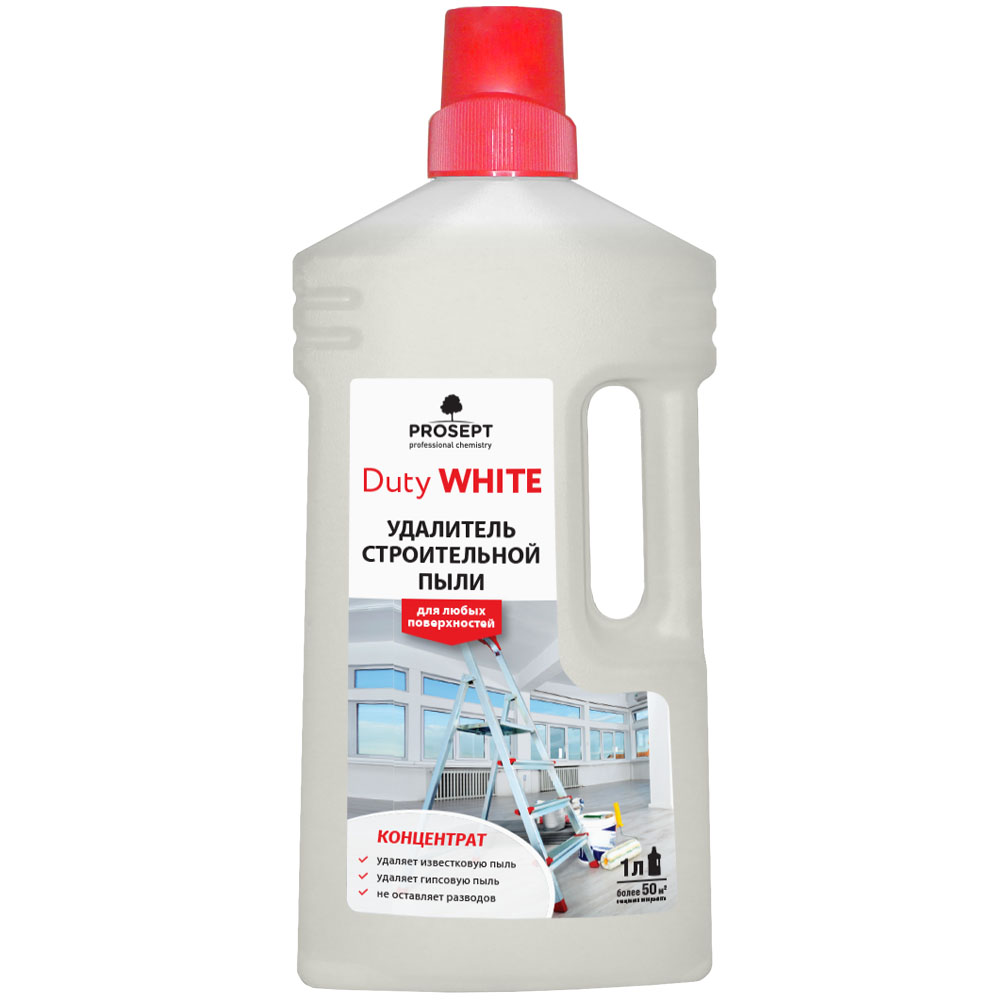 Изображение товара Средство для удаления гипсовой пыли Duty White концентрат 1: 10 - 1: 100 1 л